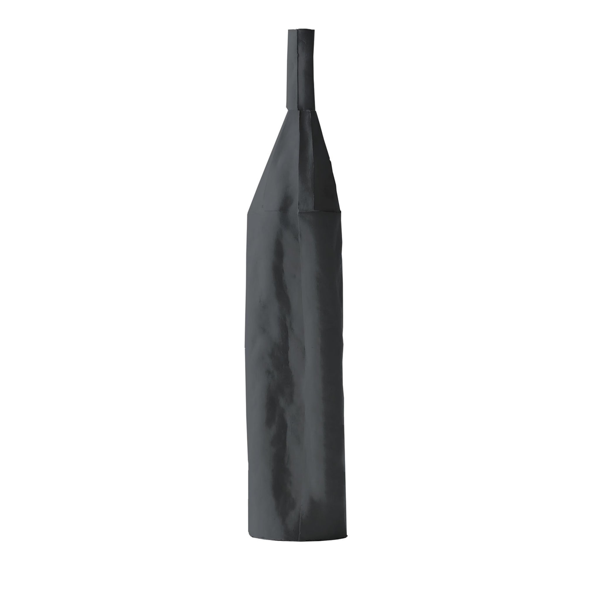Bottiglia decorativa Cartocci Liscia nera - Vista principale