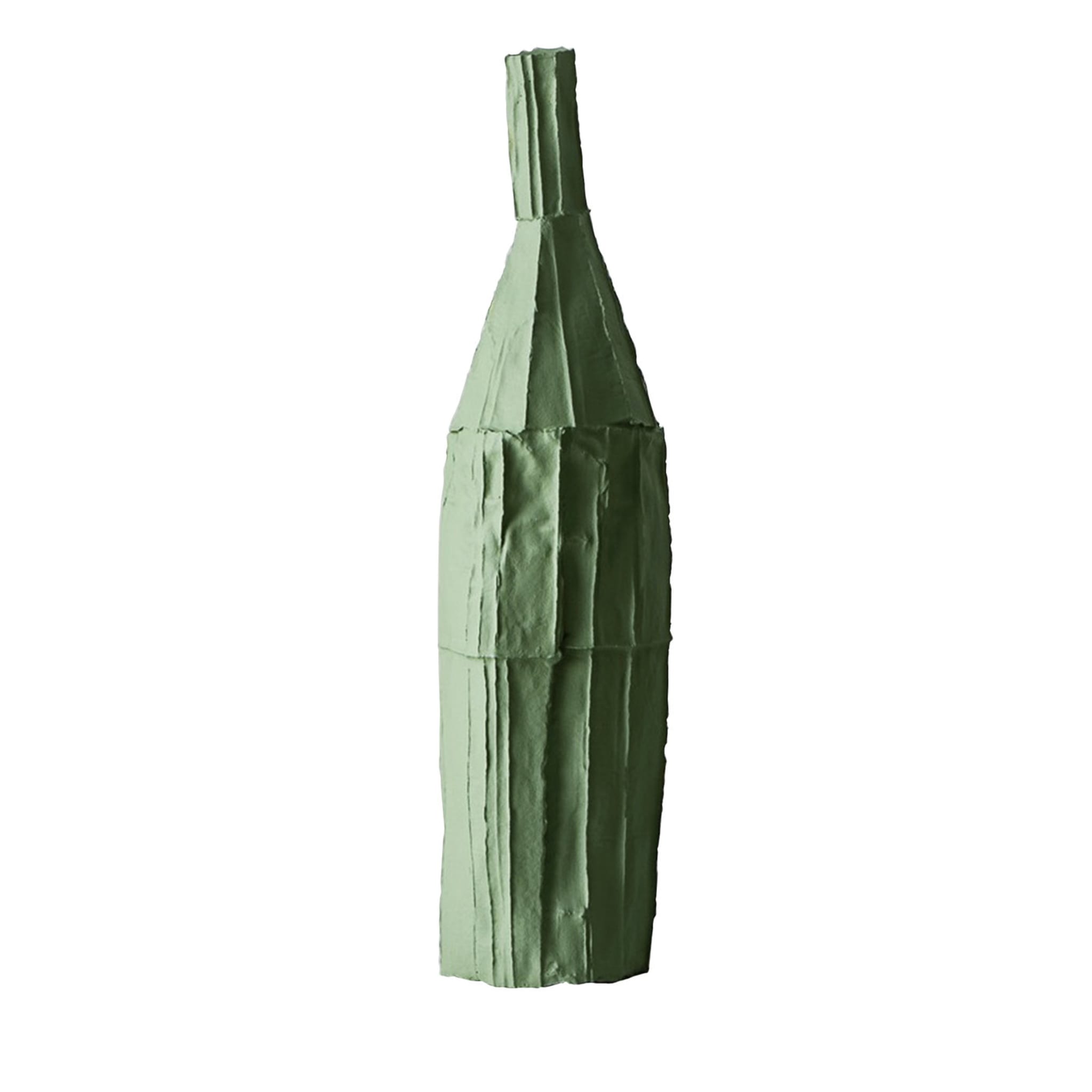 Bottiglia decorativa Cartocci Corteccia verde - Vista principale