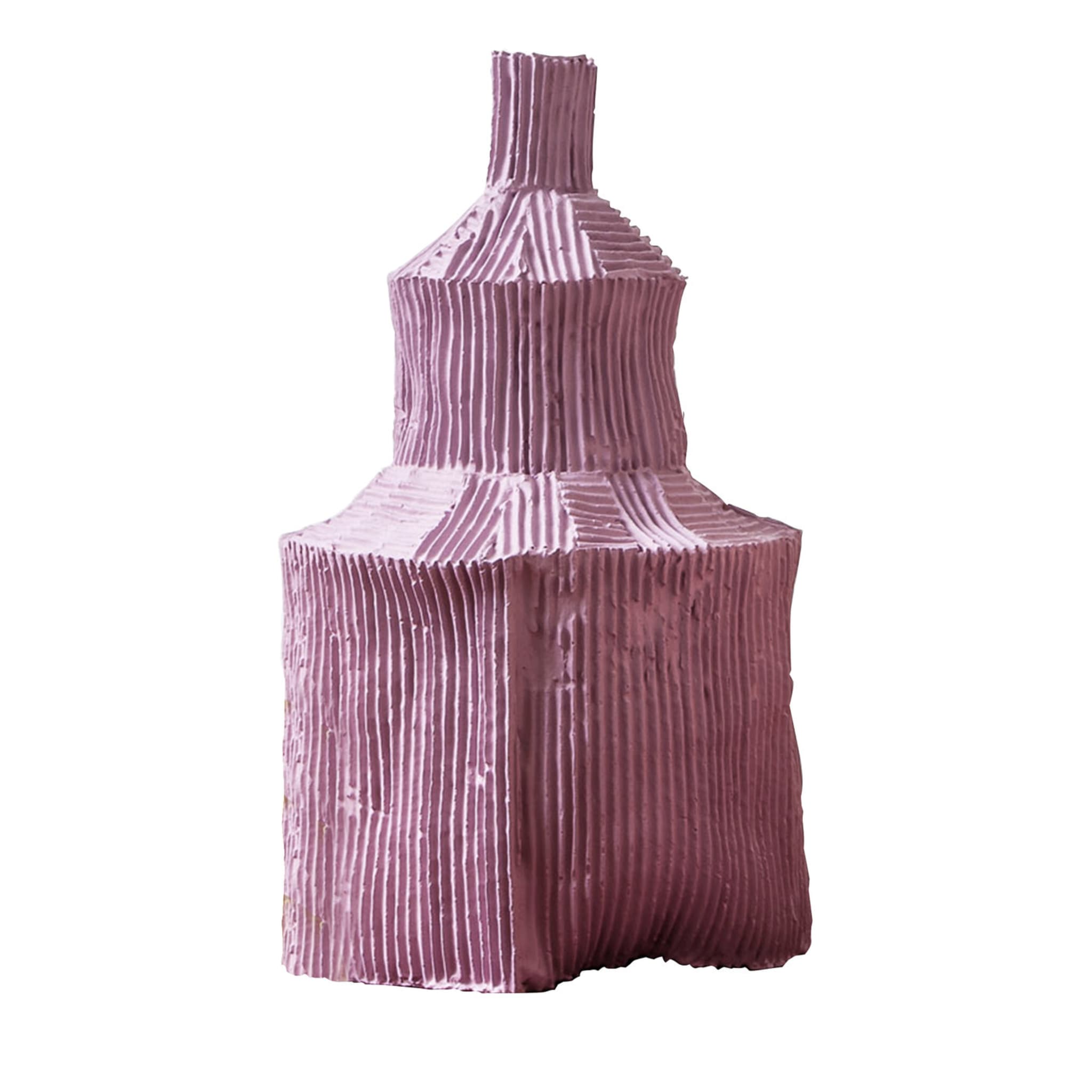 Fide Corteccia Pink Decorative Bottle - Main view