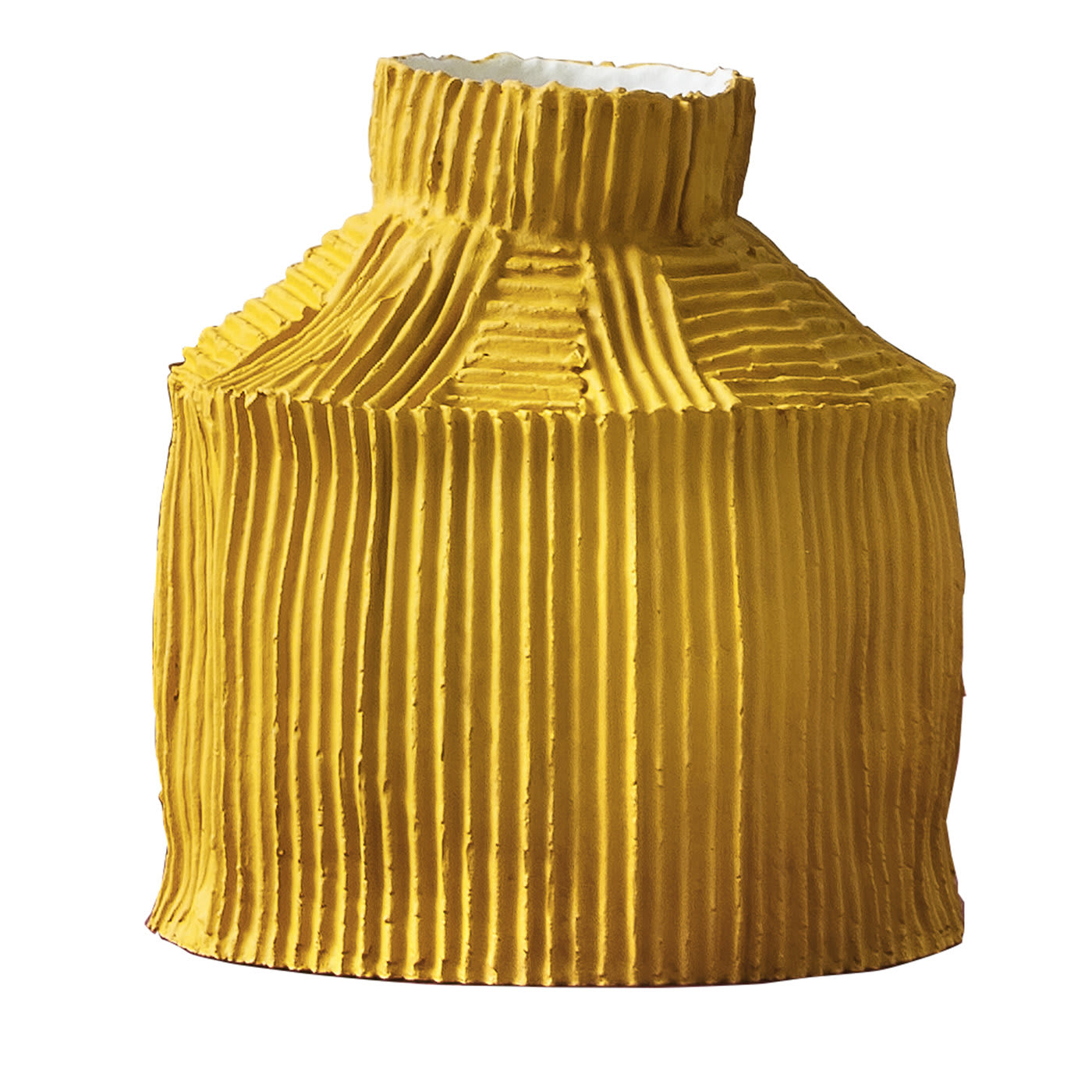 Fide Yellow Vase - Paola Paronetto
