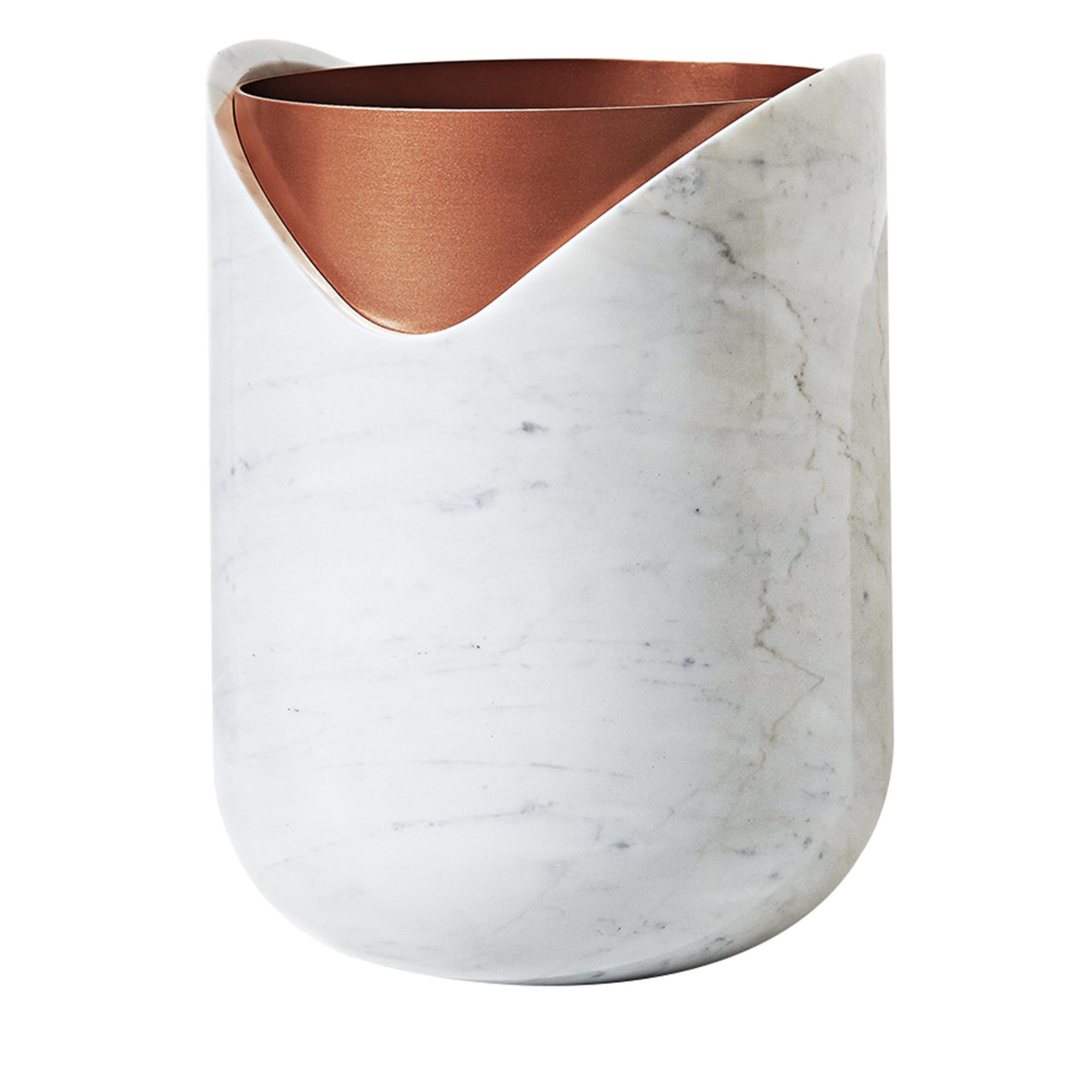 Vase aus Carrara-Marmor von Patricia Urquiola - Hauptansicht