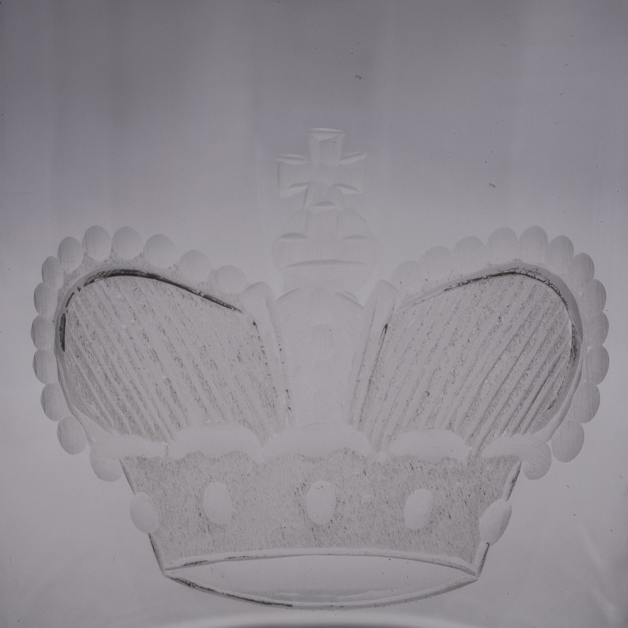 Set of 6 Water Glasses with Crowns - Alternative view 2