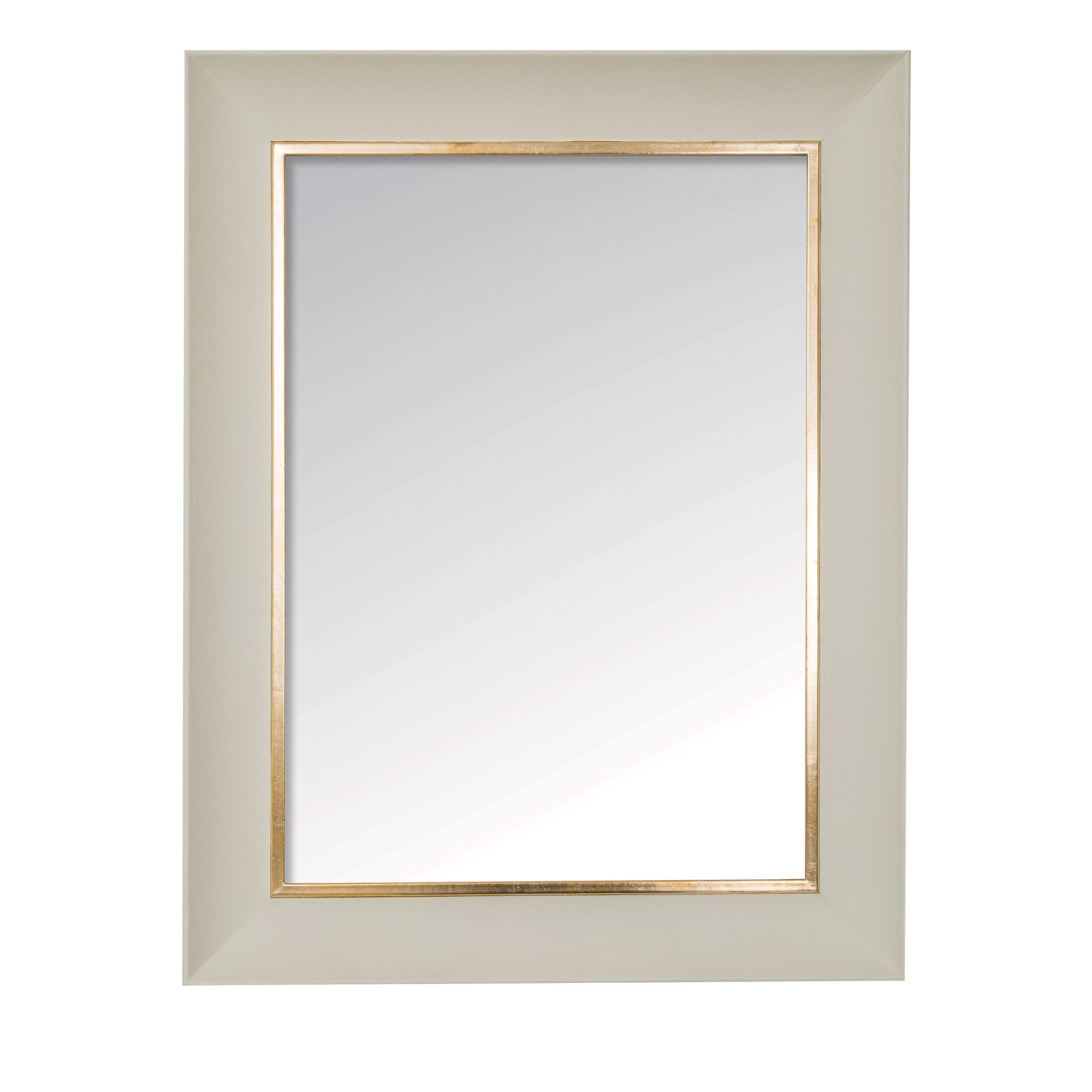 Specchio in pelle Lux - Vista principale
