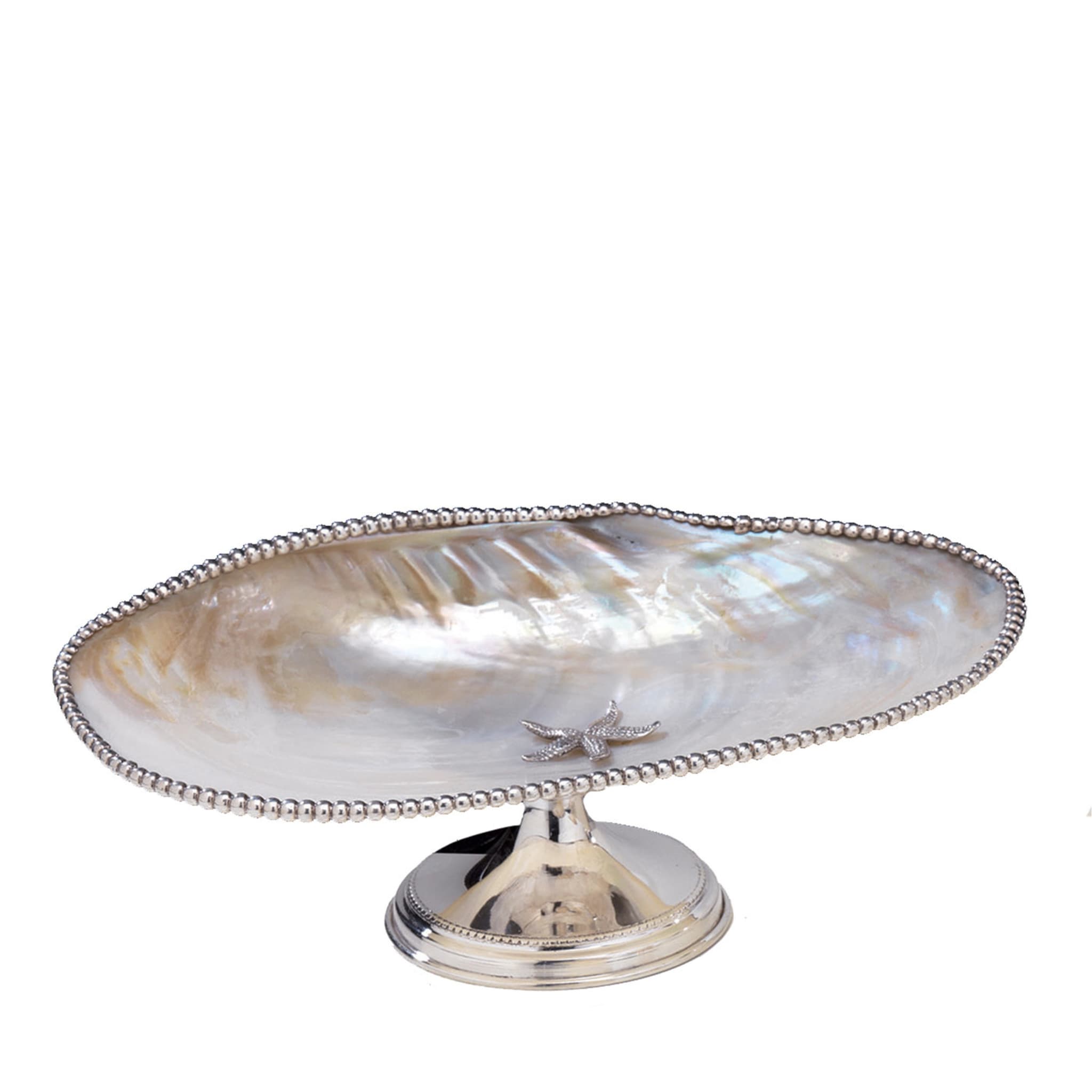 Large Mother of Pearl Cake Stand - Main view