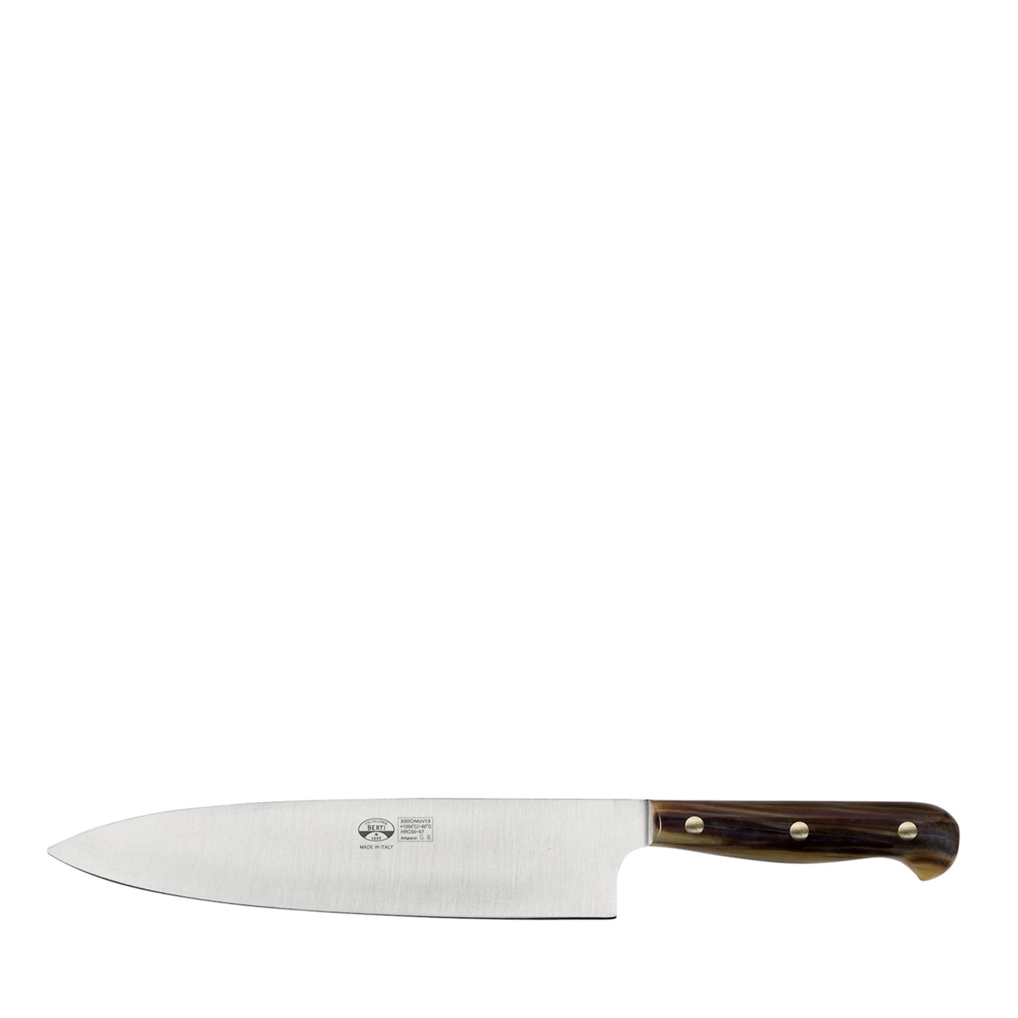 Couteau à viande et à fromage avec manche en Cornotech - Vue principale