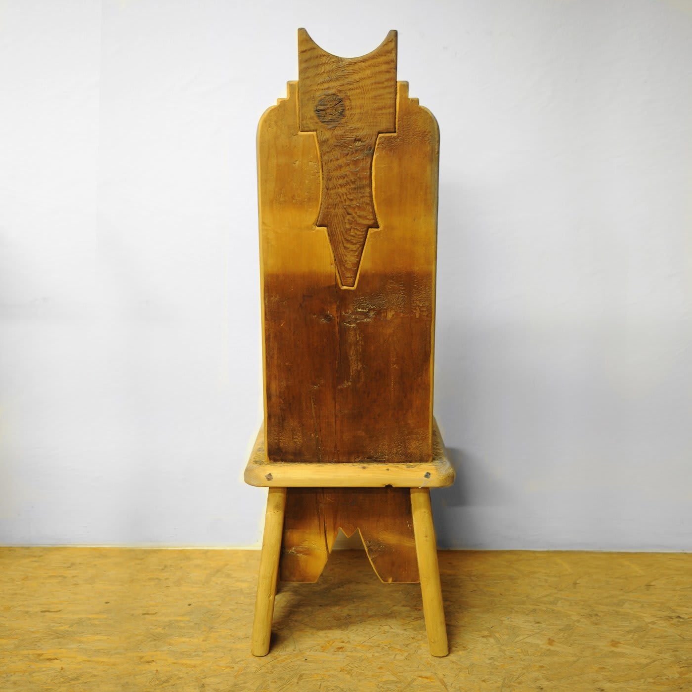 Small Owl Throne Chair - Falegnameria Helmut Santifaller