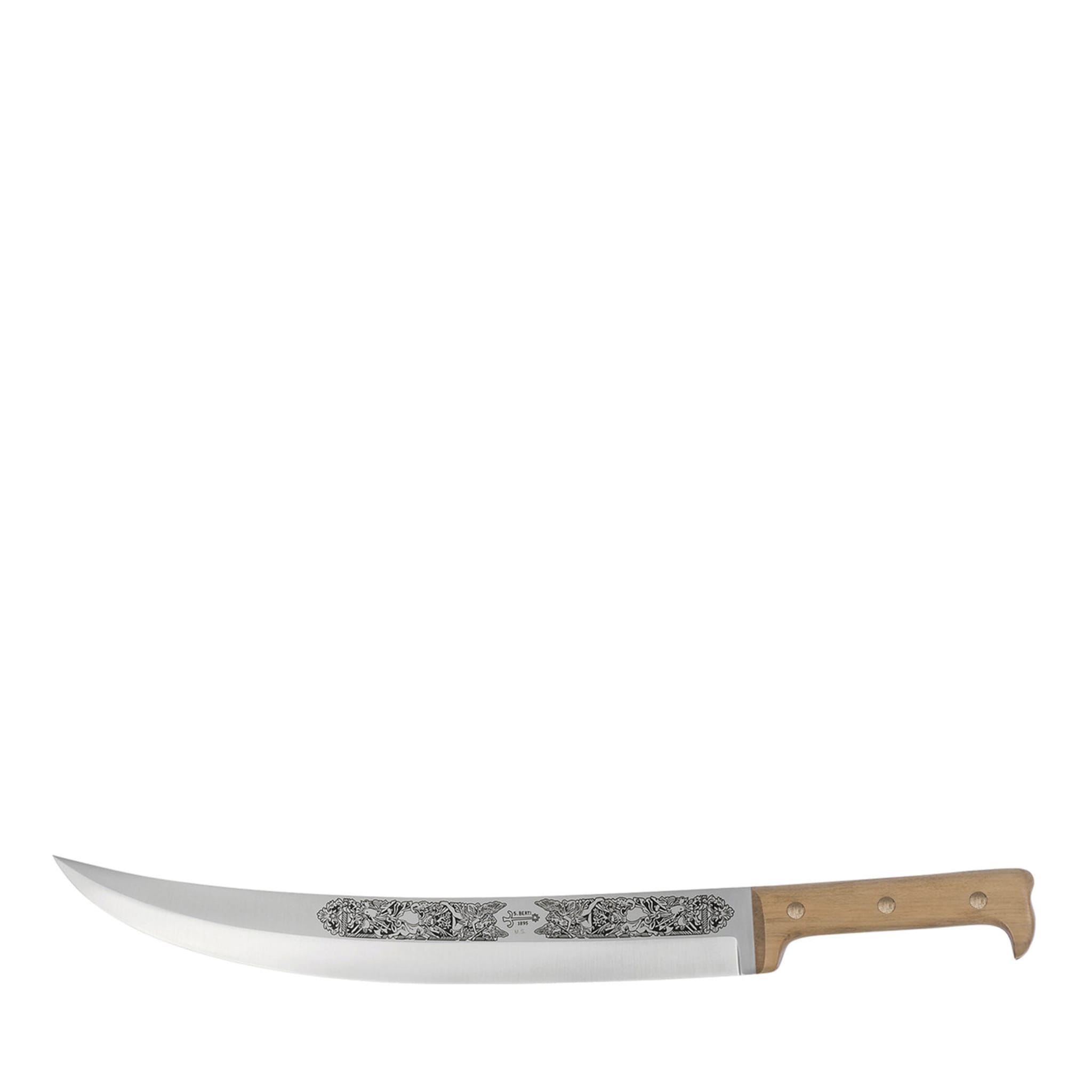 Saber Knife with Boxwood Handle - Main view