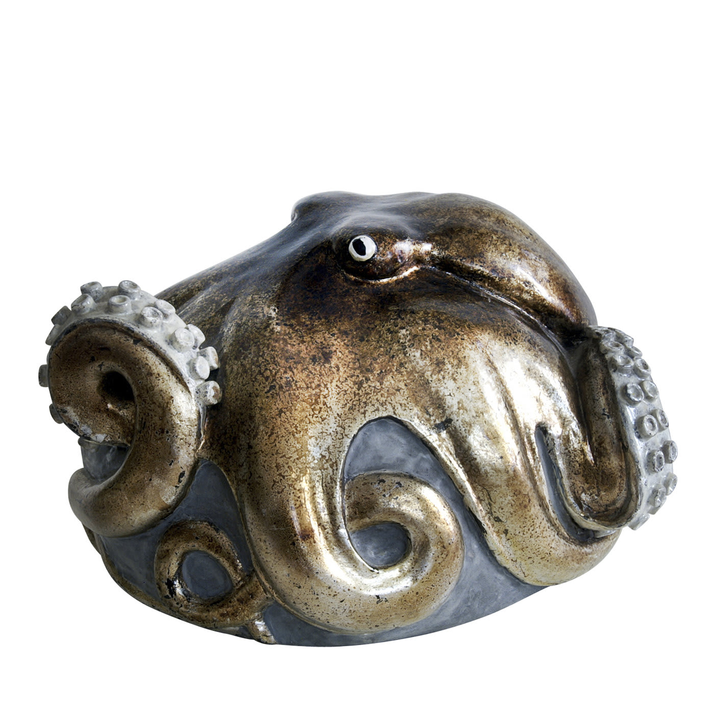 Metallic Octopus Sculpture - Paolo Londero