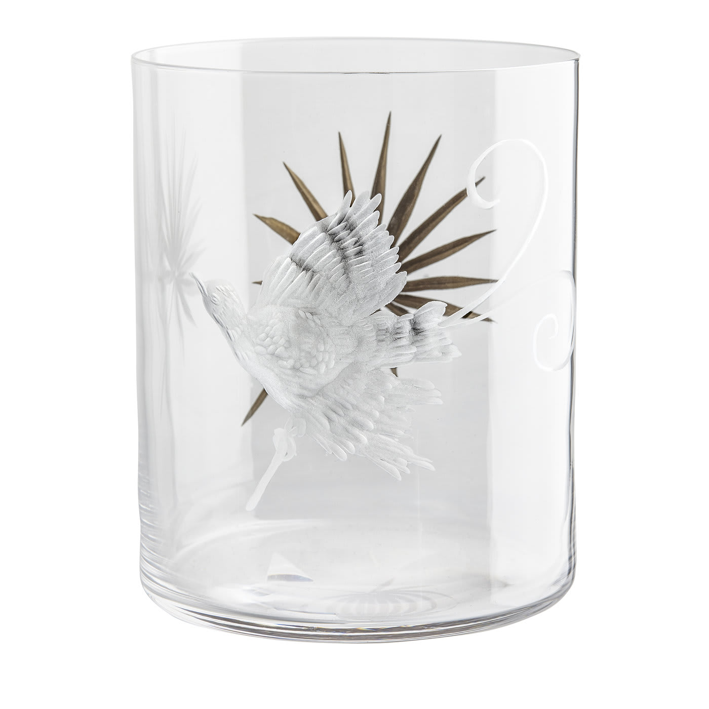Birds of Paradise Crystal Glass #6 - Moleria Locchi