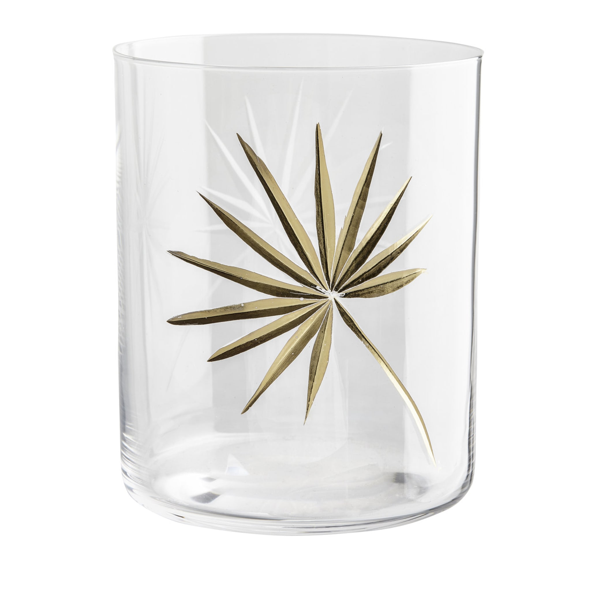 Double Palm Crystal Glass - Main view