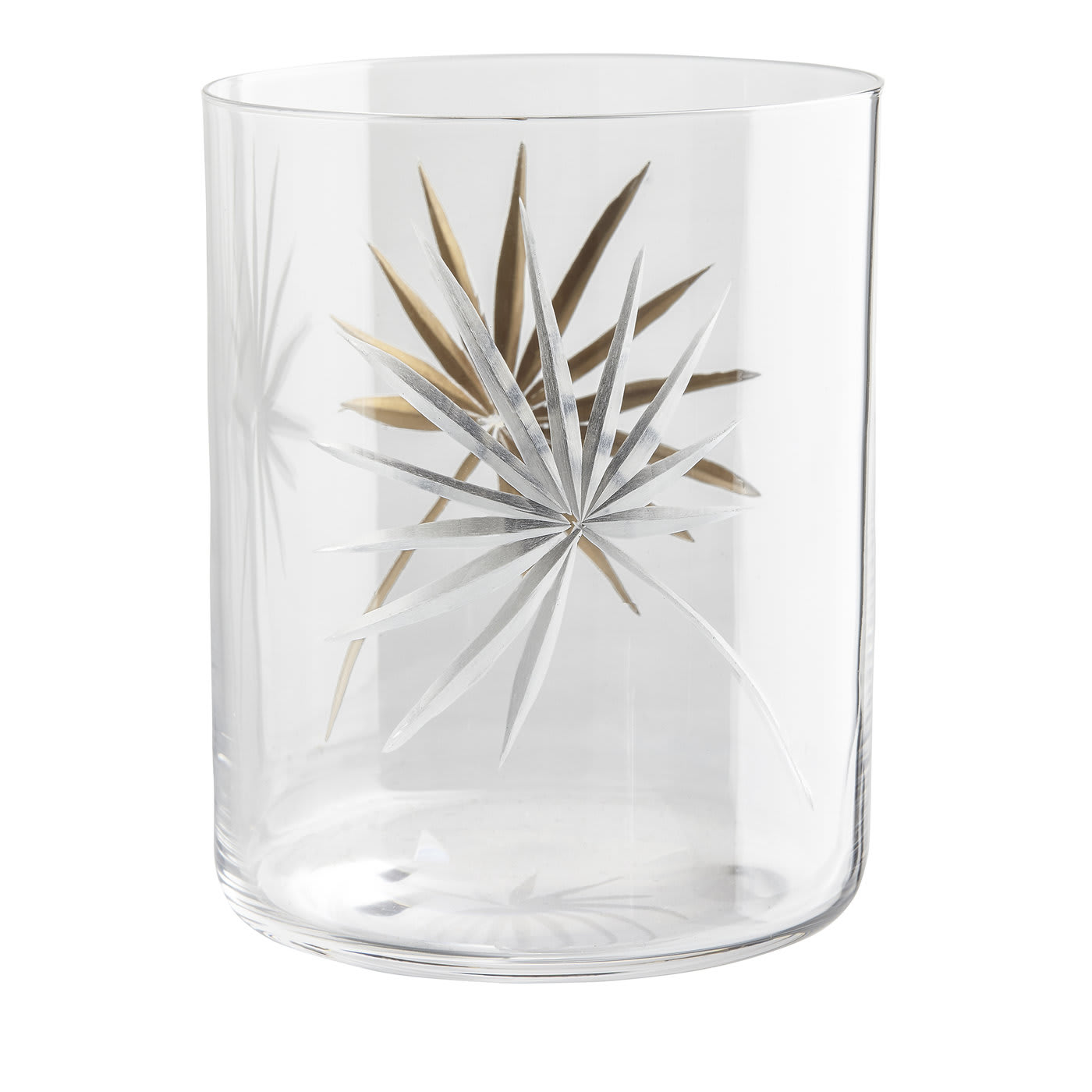 Double Palm Crystal Glass - Moleria Locchi