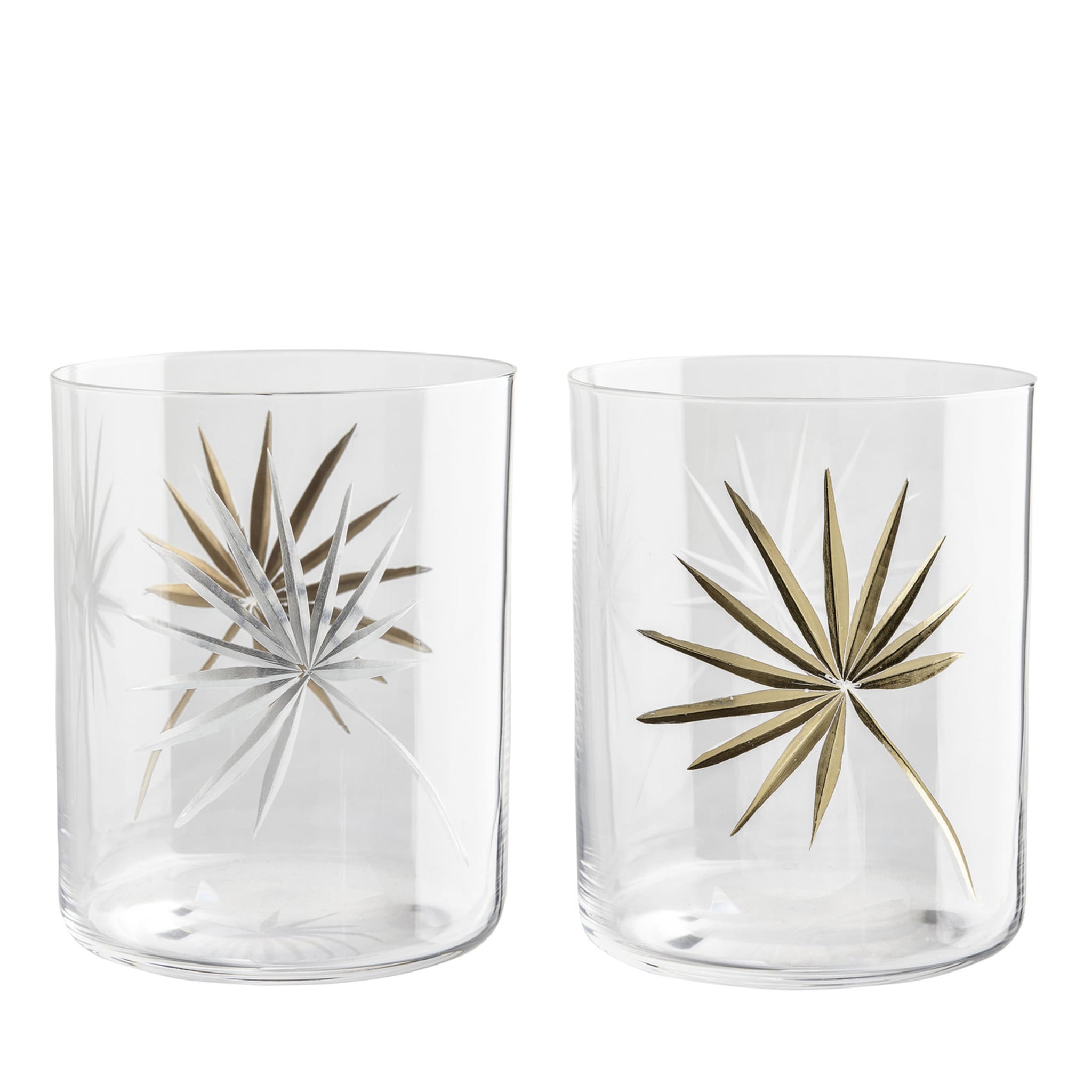 Set of 2 Double Palm Glasses - Main view