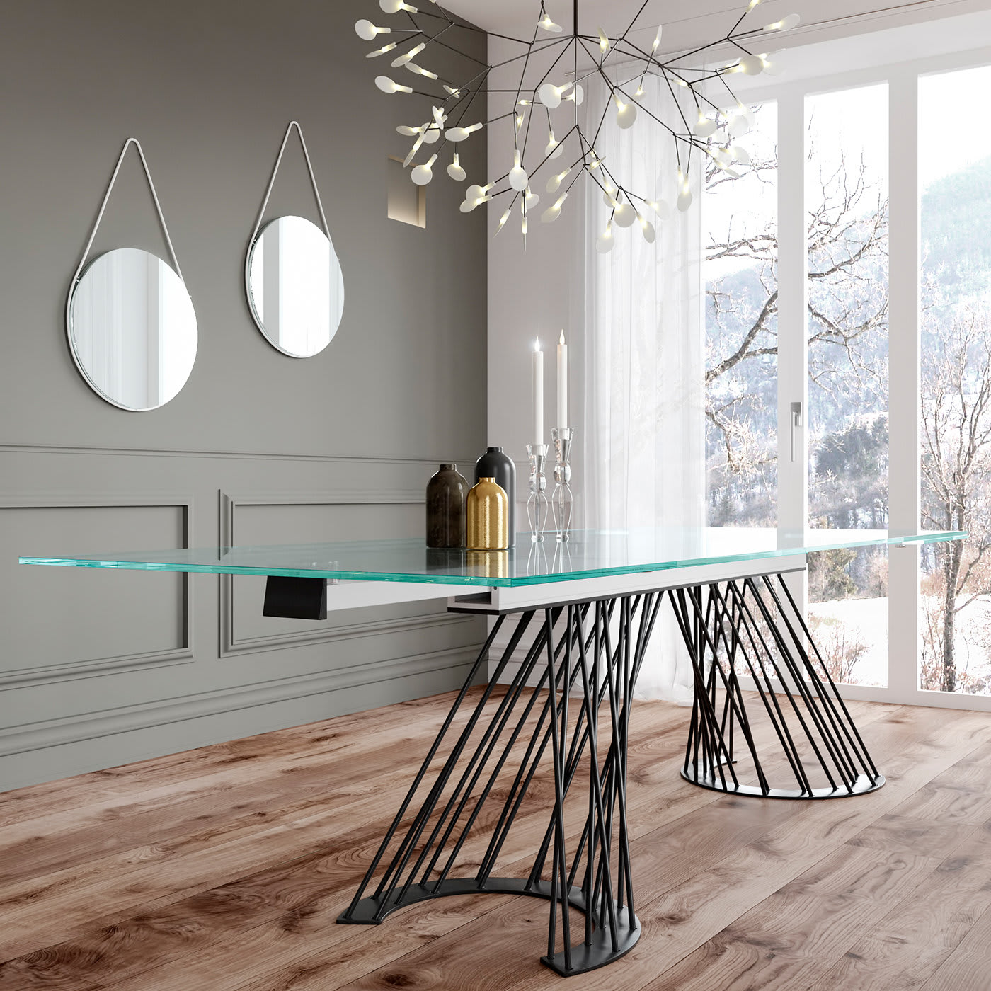 Pamplona Extendable Dining Table - Barel