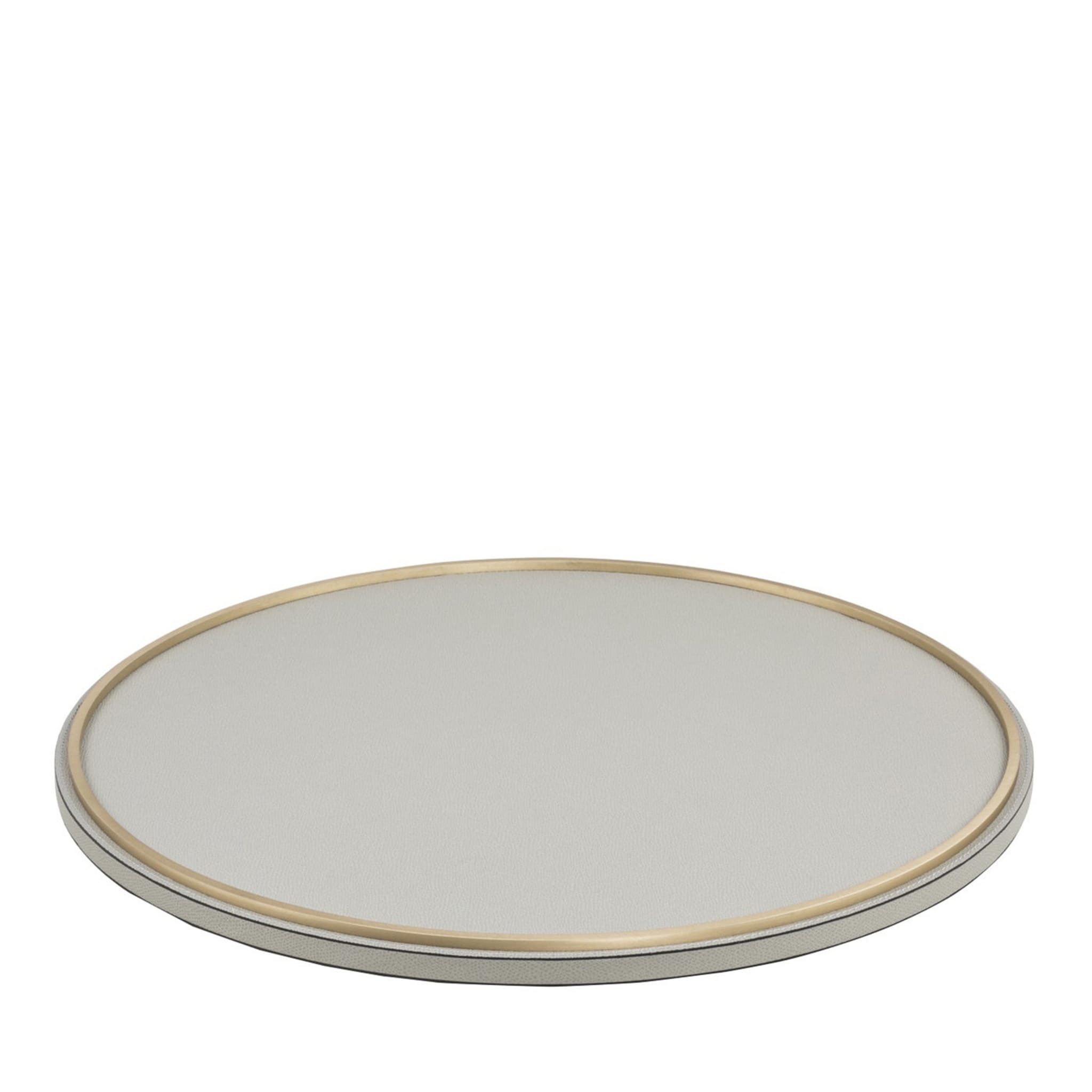 Neptune Lazy Susan in Brass - Main view