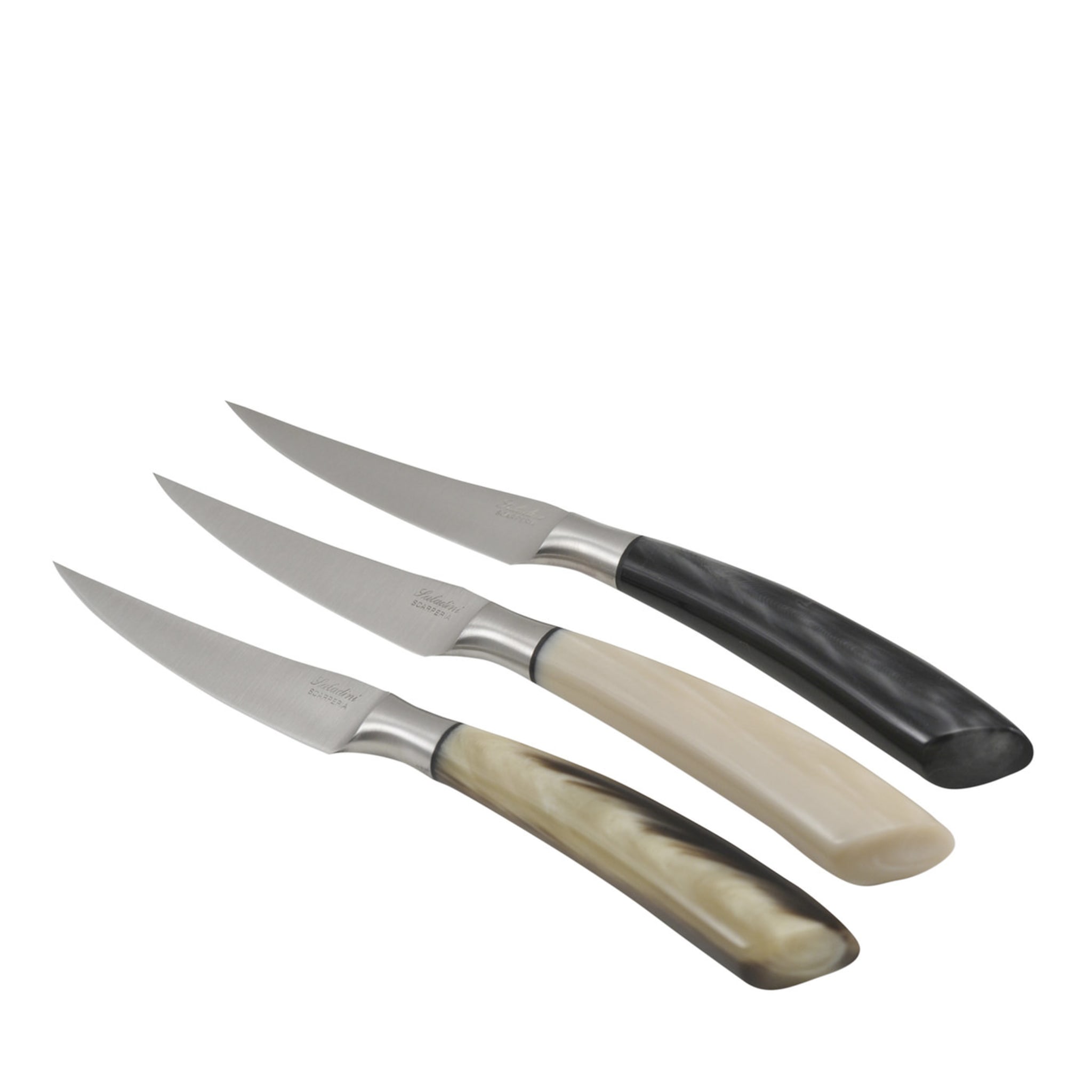 Set di sei coltelli da bistecca Coltelleria Saladini