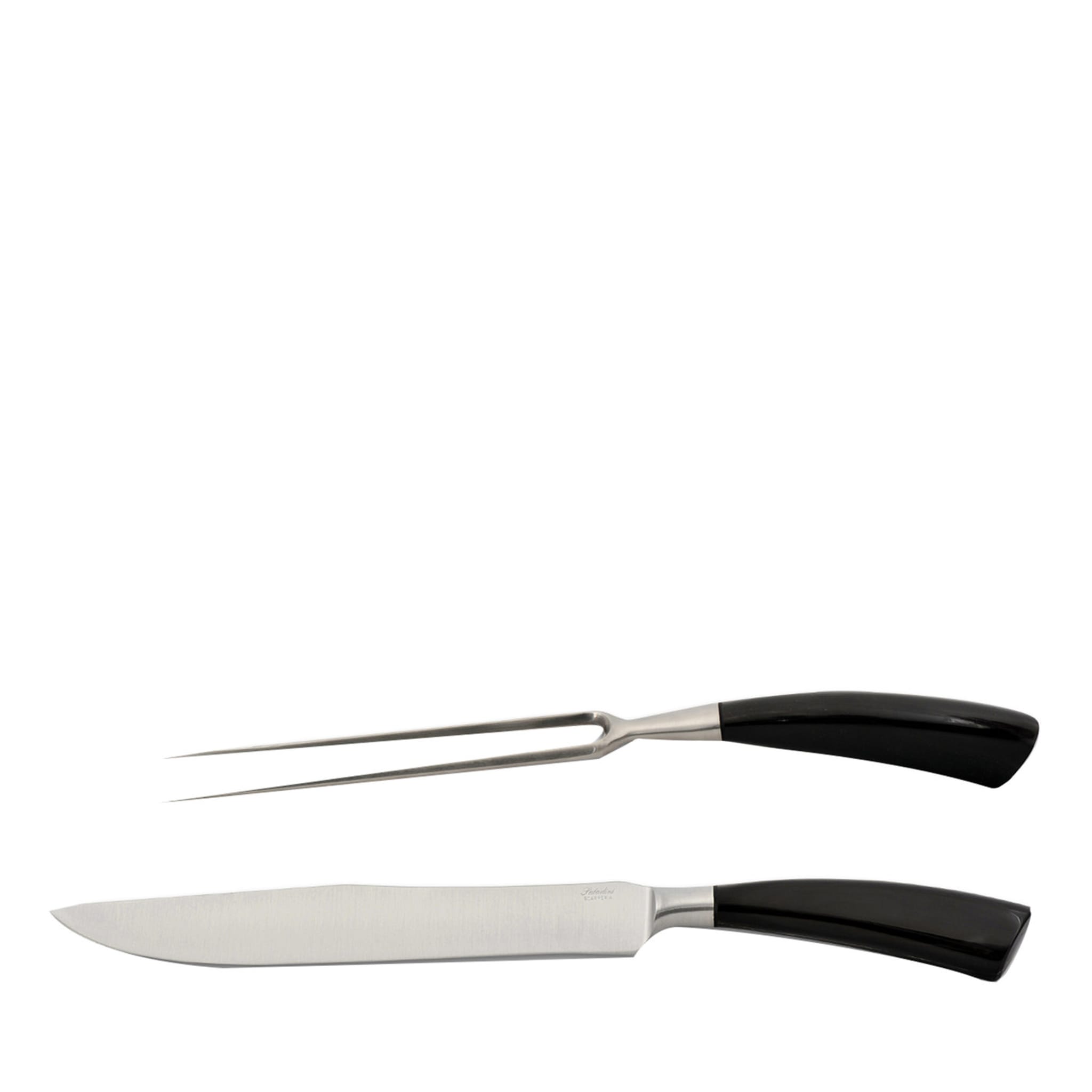 Set de fourchettes et de couteaux pour rôtis - Vue principale