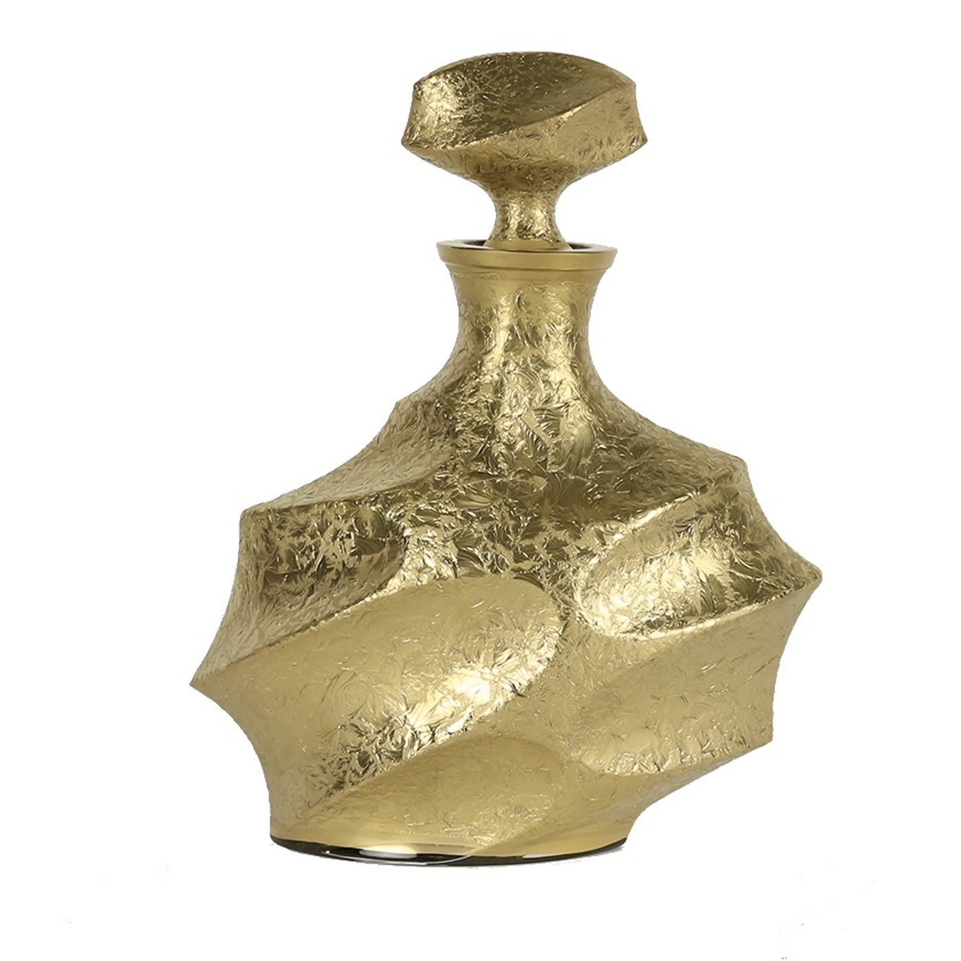 Capriccio Onda Gold Bottle - Griffe Montenapoleone by Vetrerie di Empoli