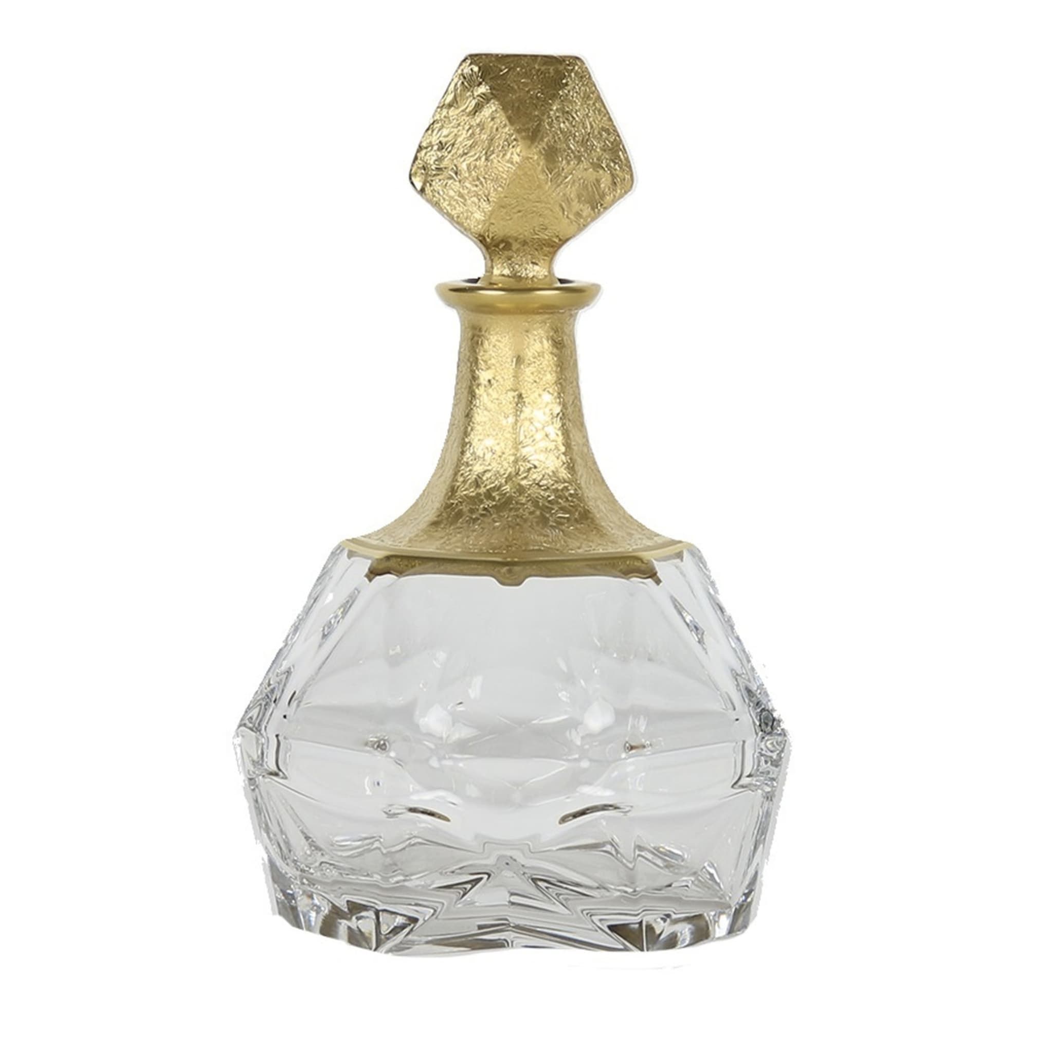Capriccio Diamante Transparent and Gold Bottle - Main view
