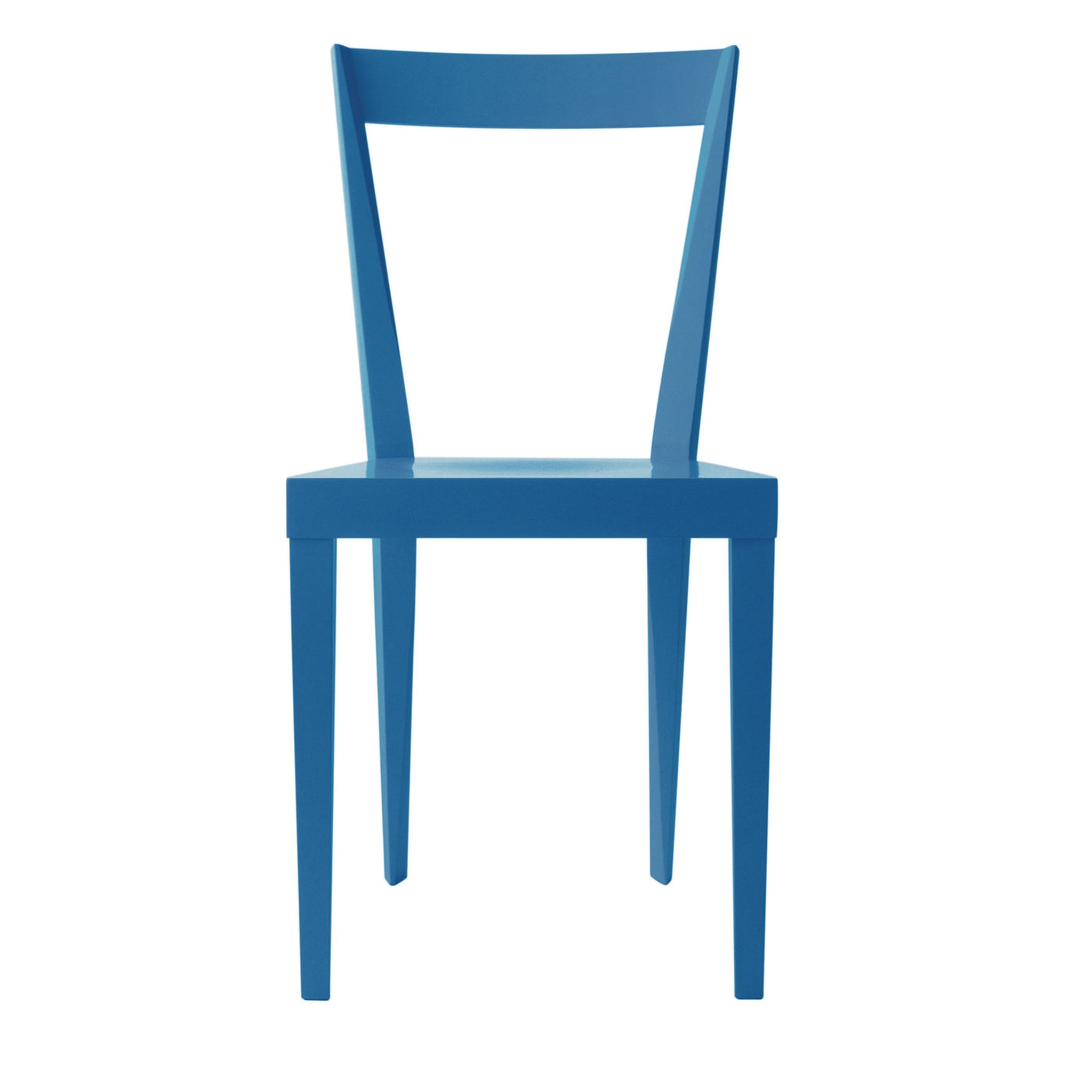 Set of 2 Livia Blue Chairs by Giò Ponti - Main view