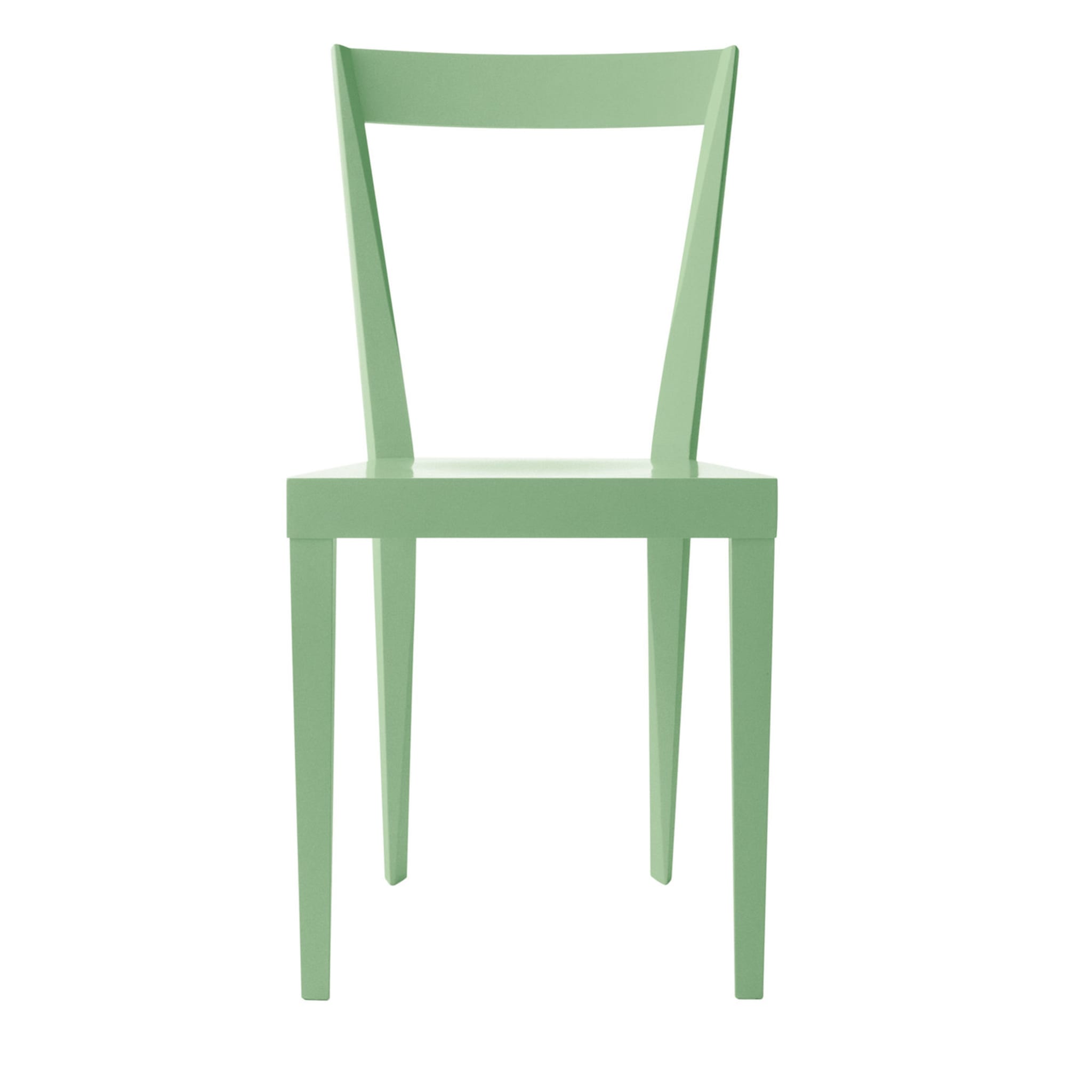 Set of 2 Livia Sage Chairs by Gio Ponti - Main view