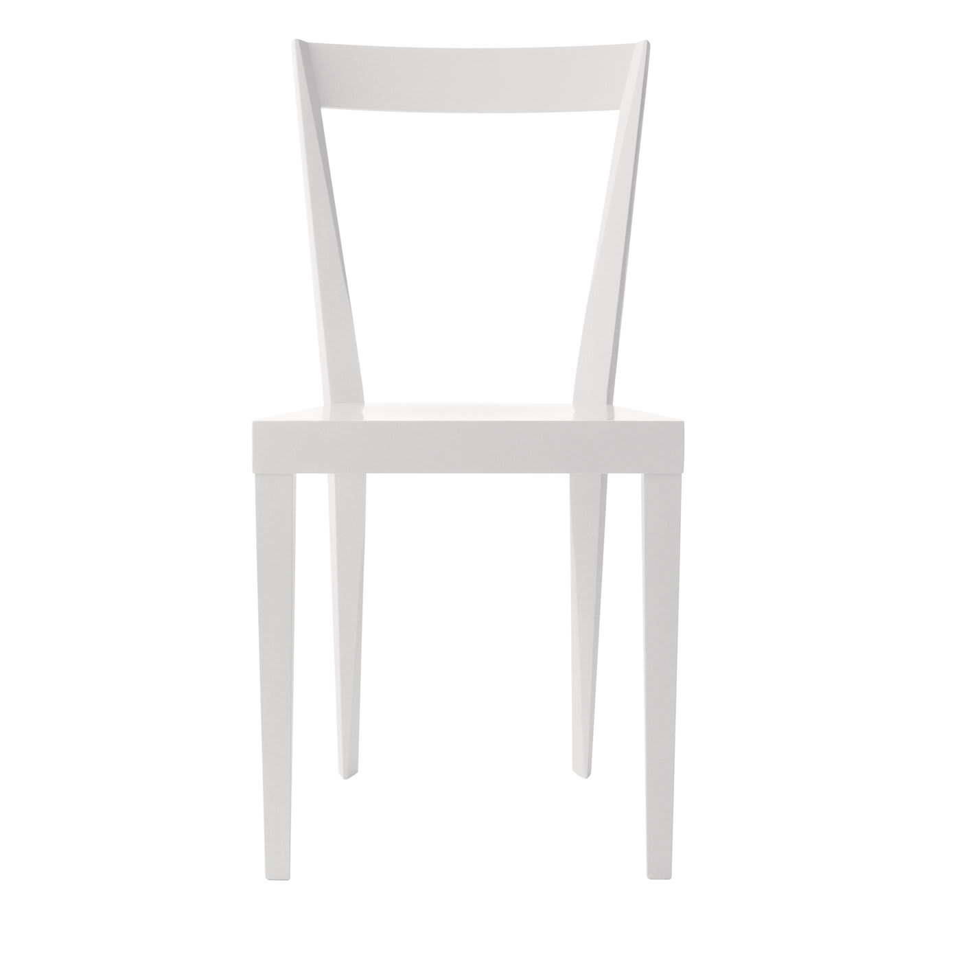Set of 2 Livia White Chairs by Gio Ponti - L'Abbate