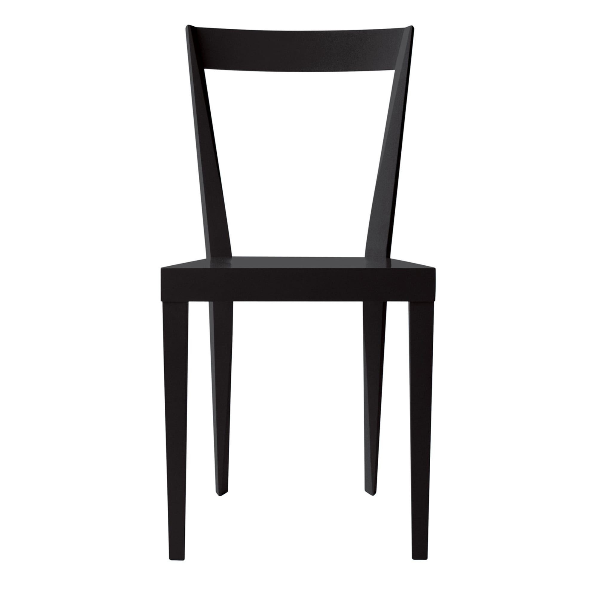 Set of 2 Livia Black Chairs by Gio Ponti - Main view