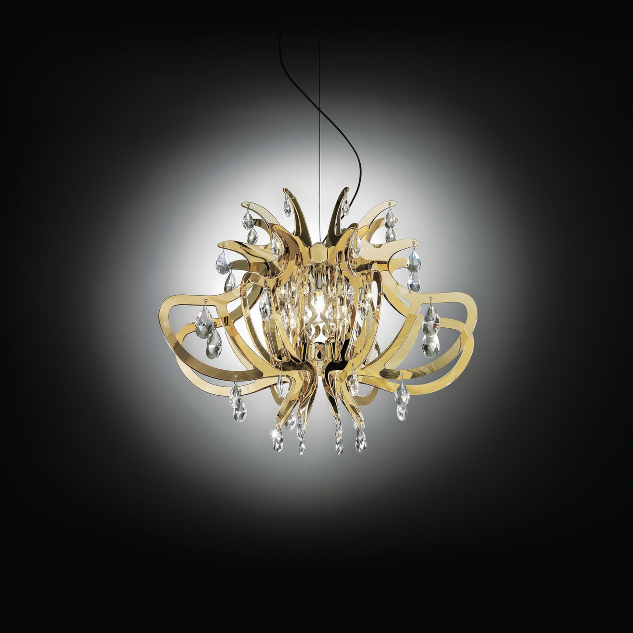 Lillibet Gold Ceiling Lamp by Nigel Coates - Alternative view 2