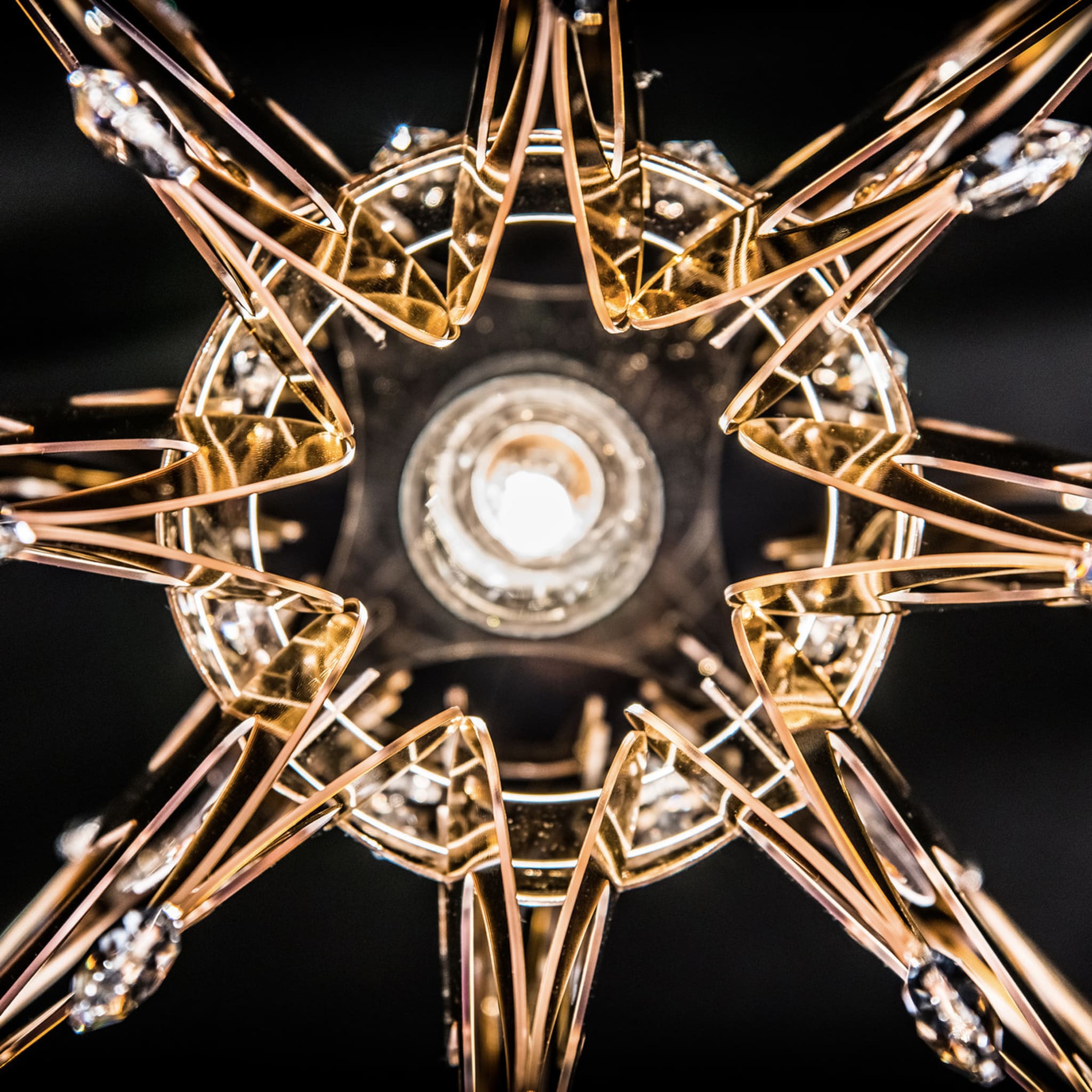 Lillibet Gold Ceiling Lamp by Nigel Coates - Alternative view 3