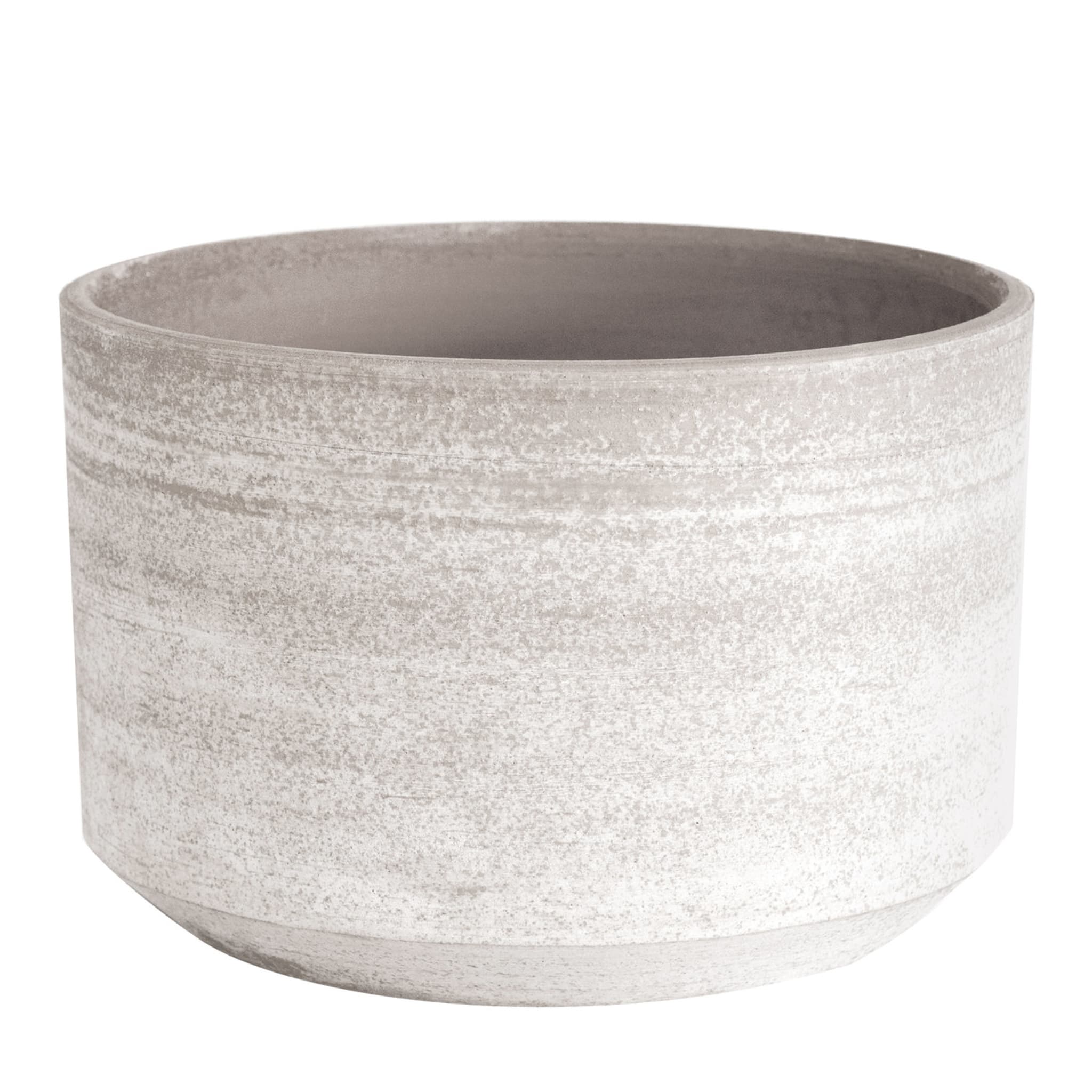 Terrae White Cylinder Vase - Main view