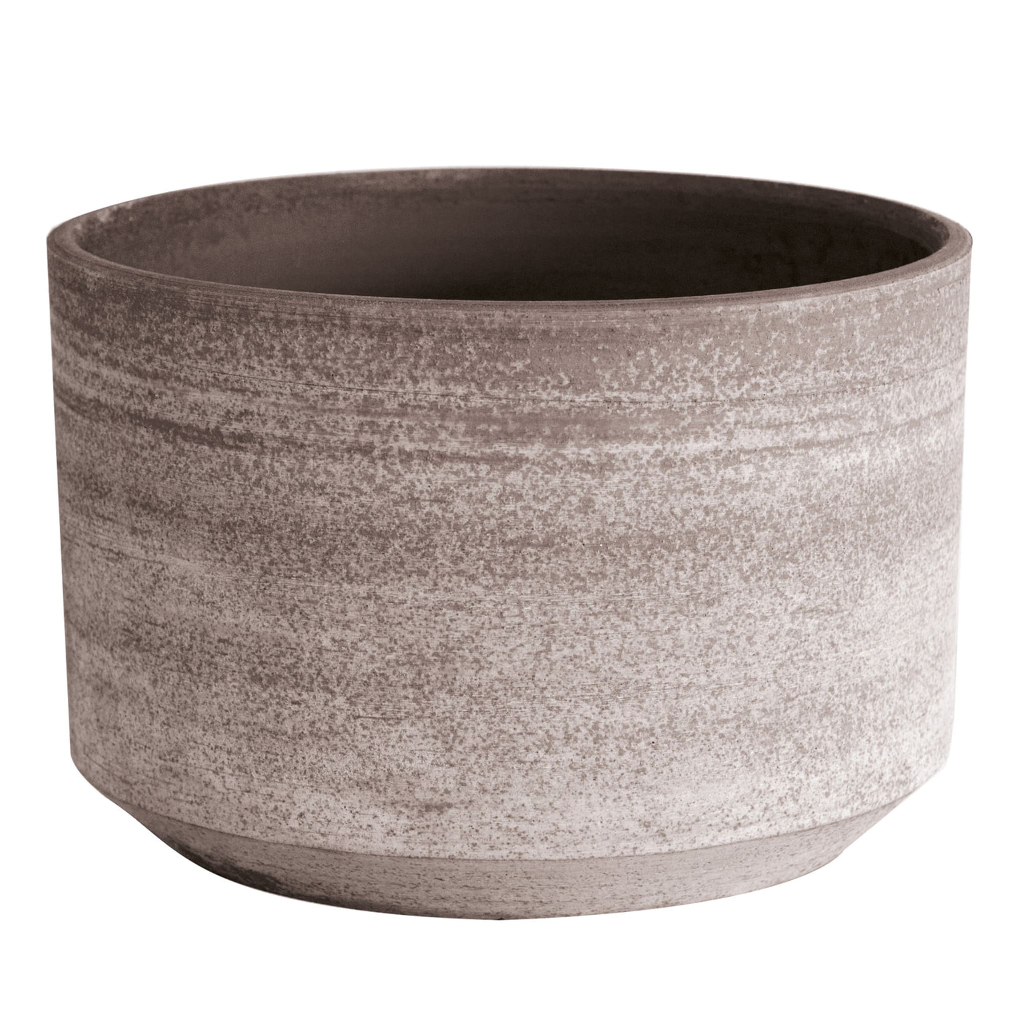Terrae Black Cylinder Vase - Main view