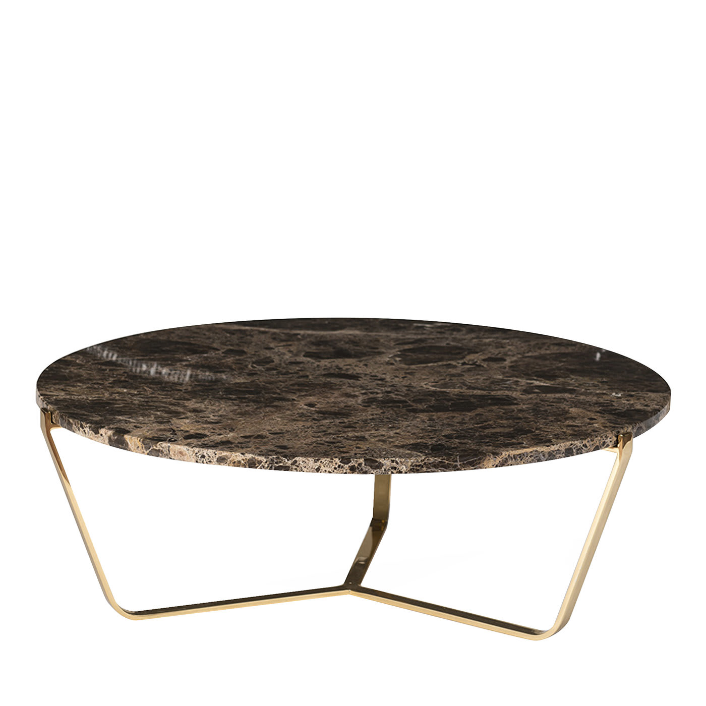 Dolomiti Emperador Marble Low Coffee Table - VGnewtrend