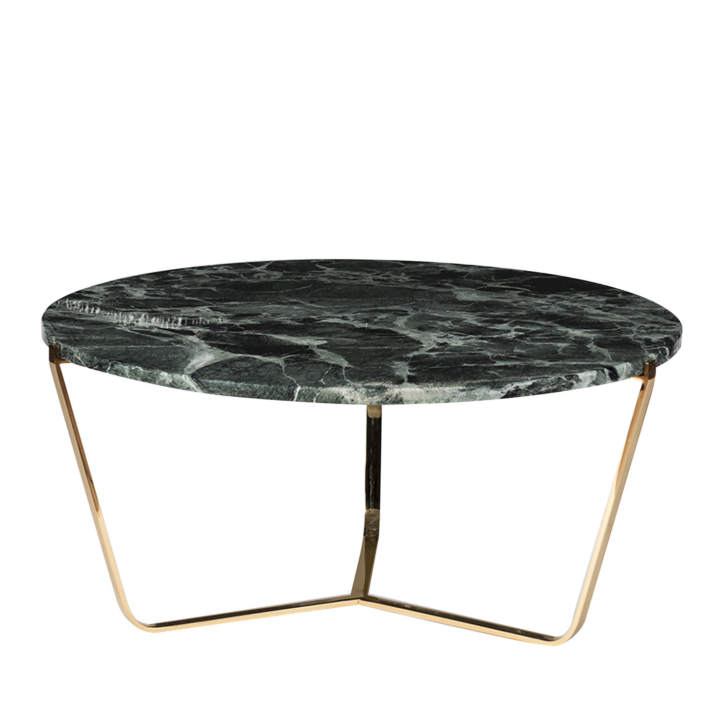 Dolomiti Green Alps Marble Tall Coffee Table - VGnewtrend