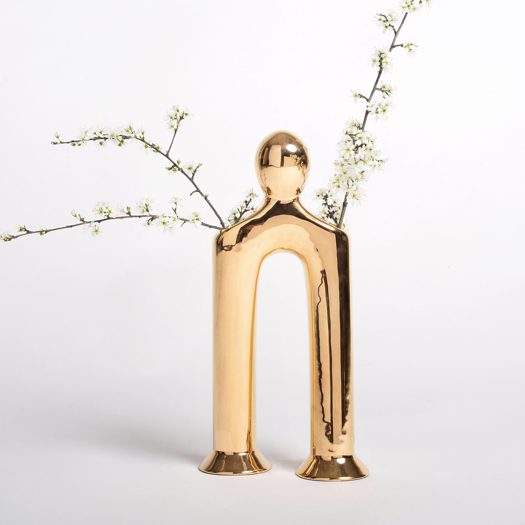 Vase en or Mino - Vue alternative 3