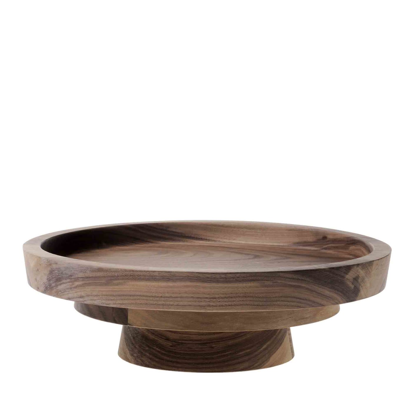 Short Cake Stand in Canaletto Walnut - Mun