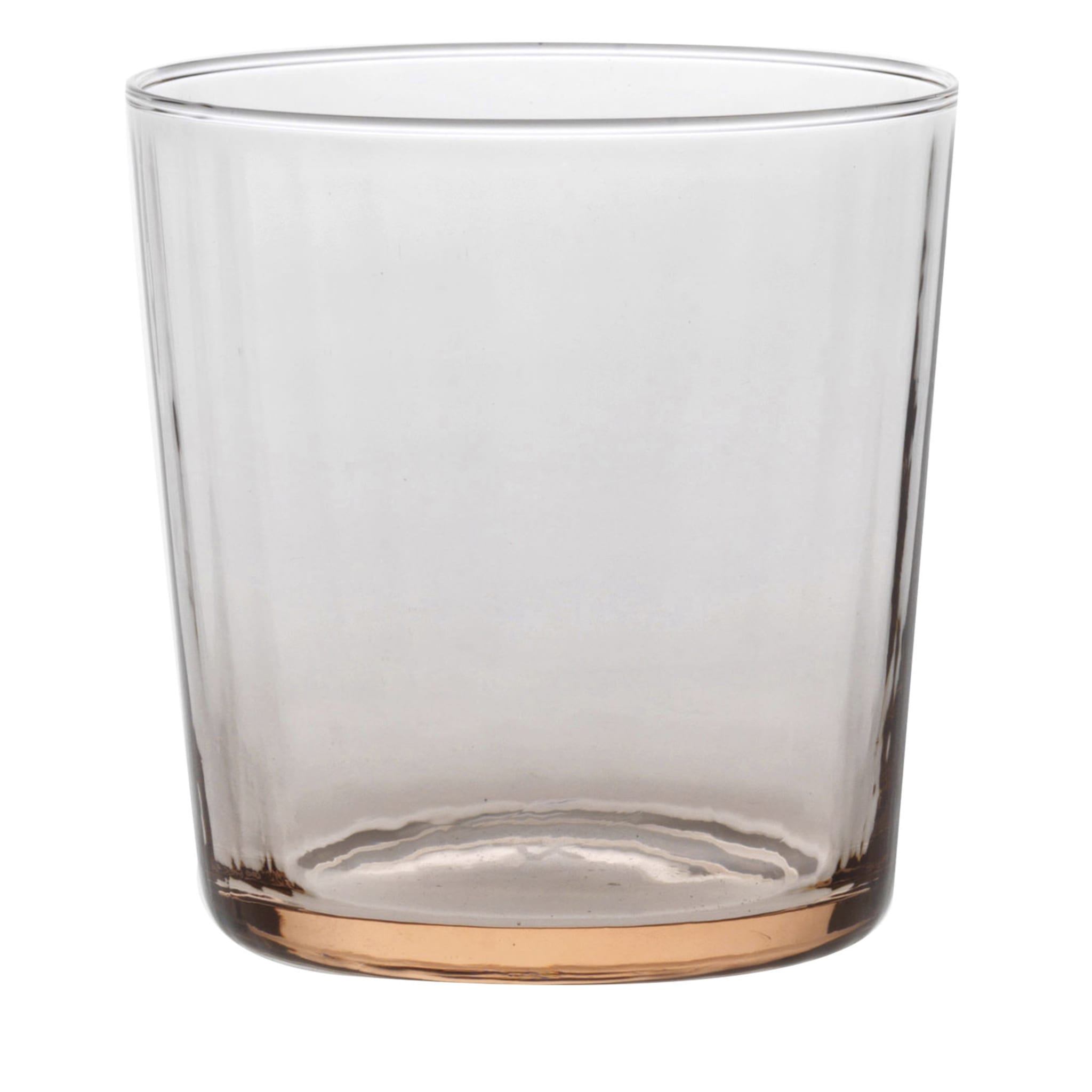 Set de 6 verres bas en Plissè Rose Quartz - Vue principale