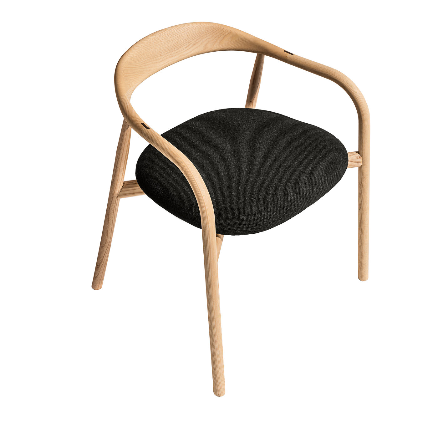 Autumn Chair with Black Padded Seat - Discipline