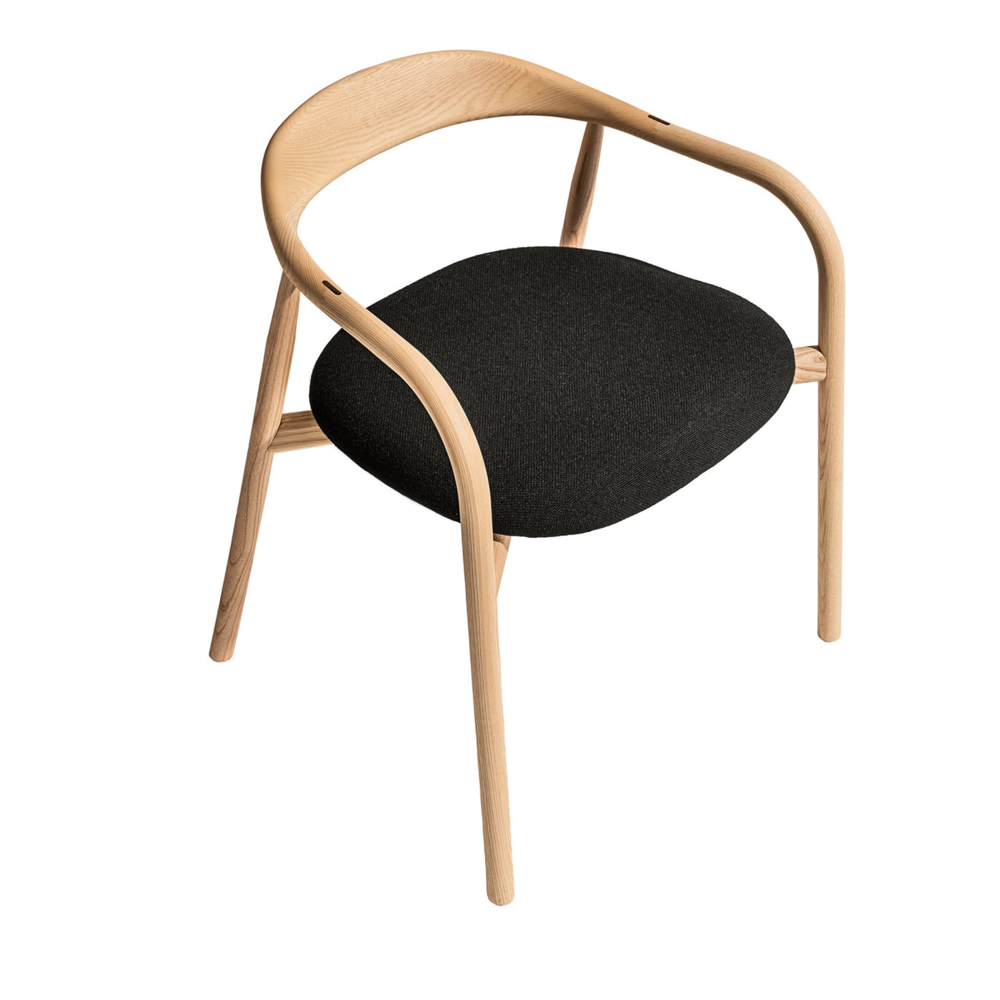 Autumn Chair with Black Padded Seat - Main view