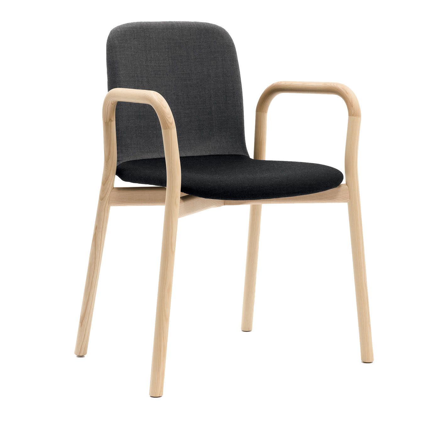Two Tone Gray and Black Chair - Discipline