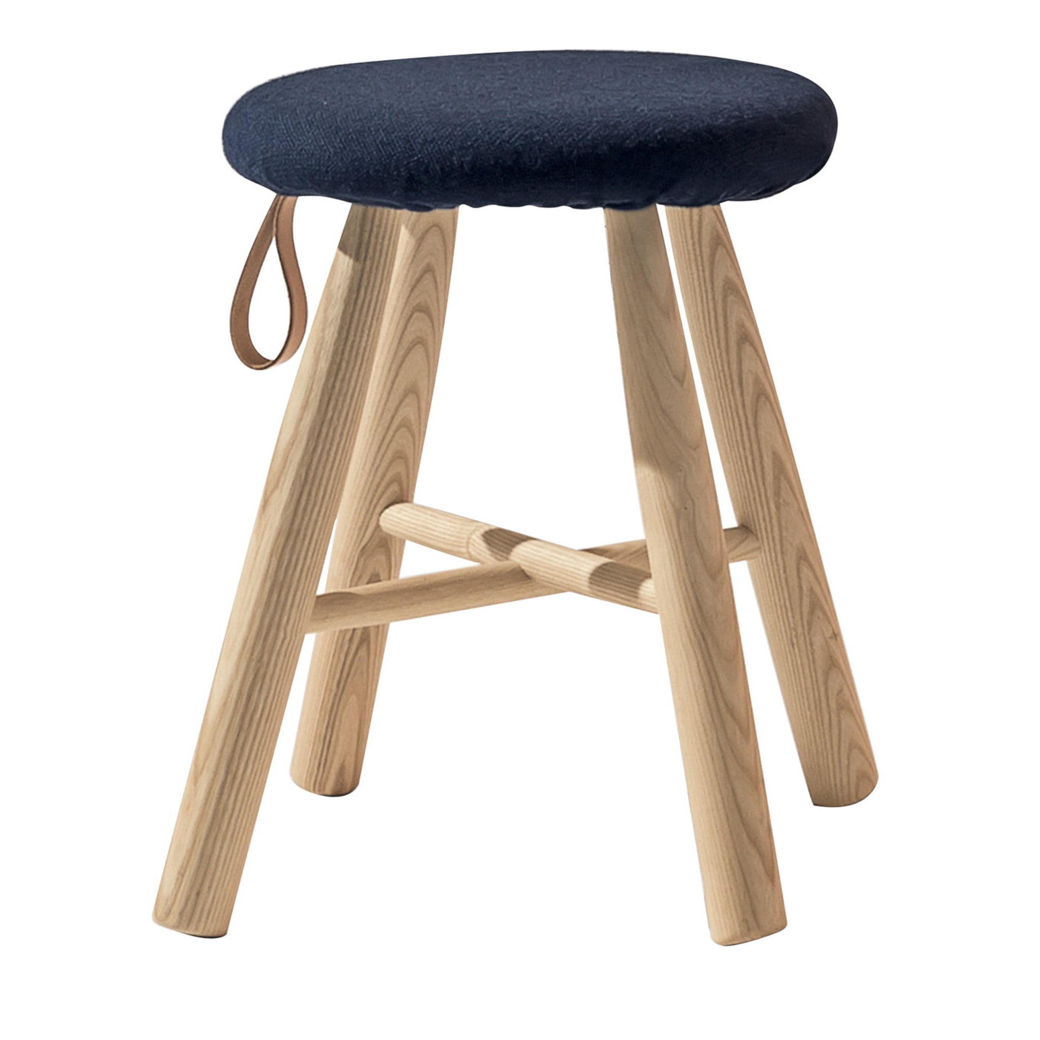 Tag Blue Low Stool - Main view