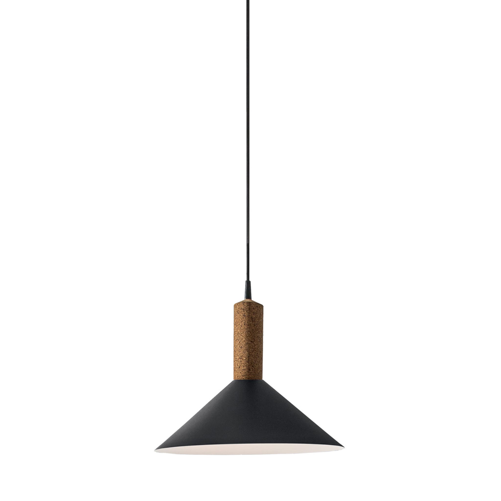 Korlux Cone Black Pendant Lamp - Main view