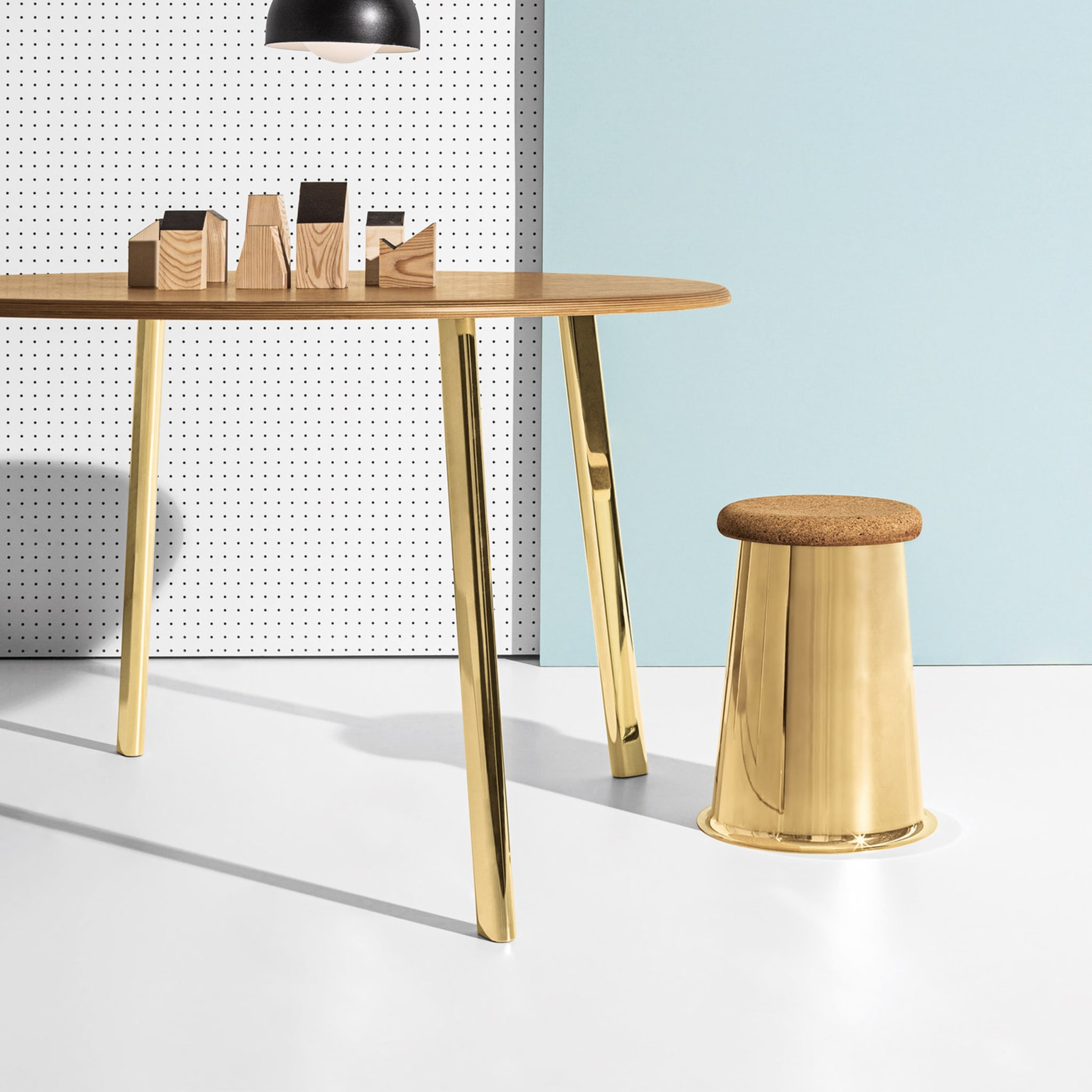 Siit Gold Stool - Alternative view 3