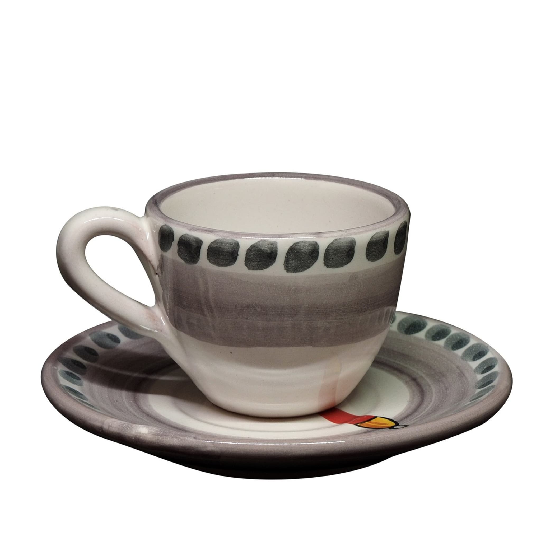 Tenore Espresso Set of 6 Cups and Saucers - Main view