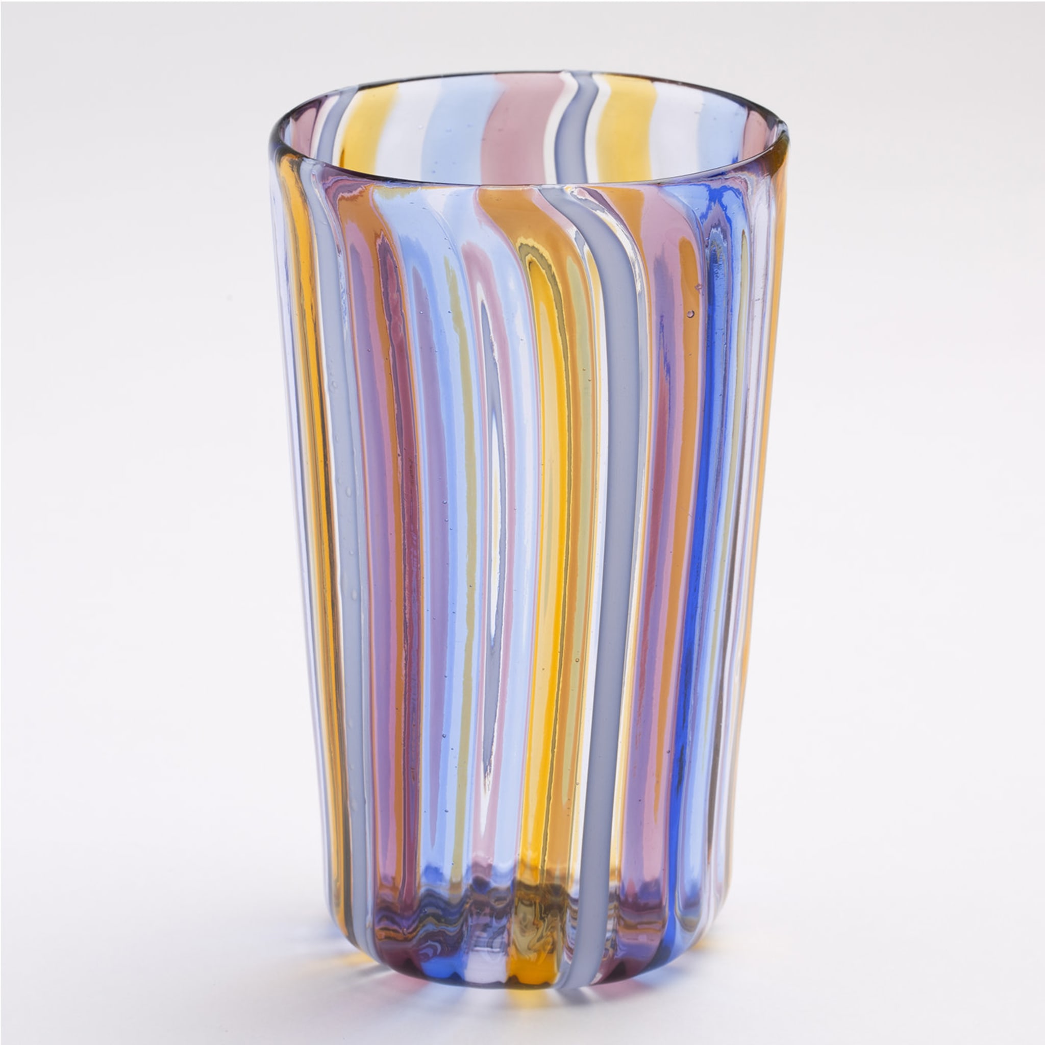 Set of Opal Water and Wine Murano Glasses for Six - Alternative view 1