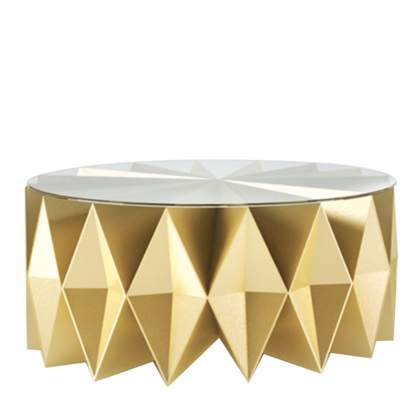 Colletto Gold Coffee Table by Moschino - Altreforme
