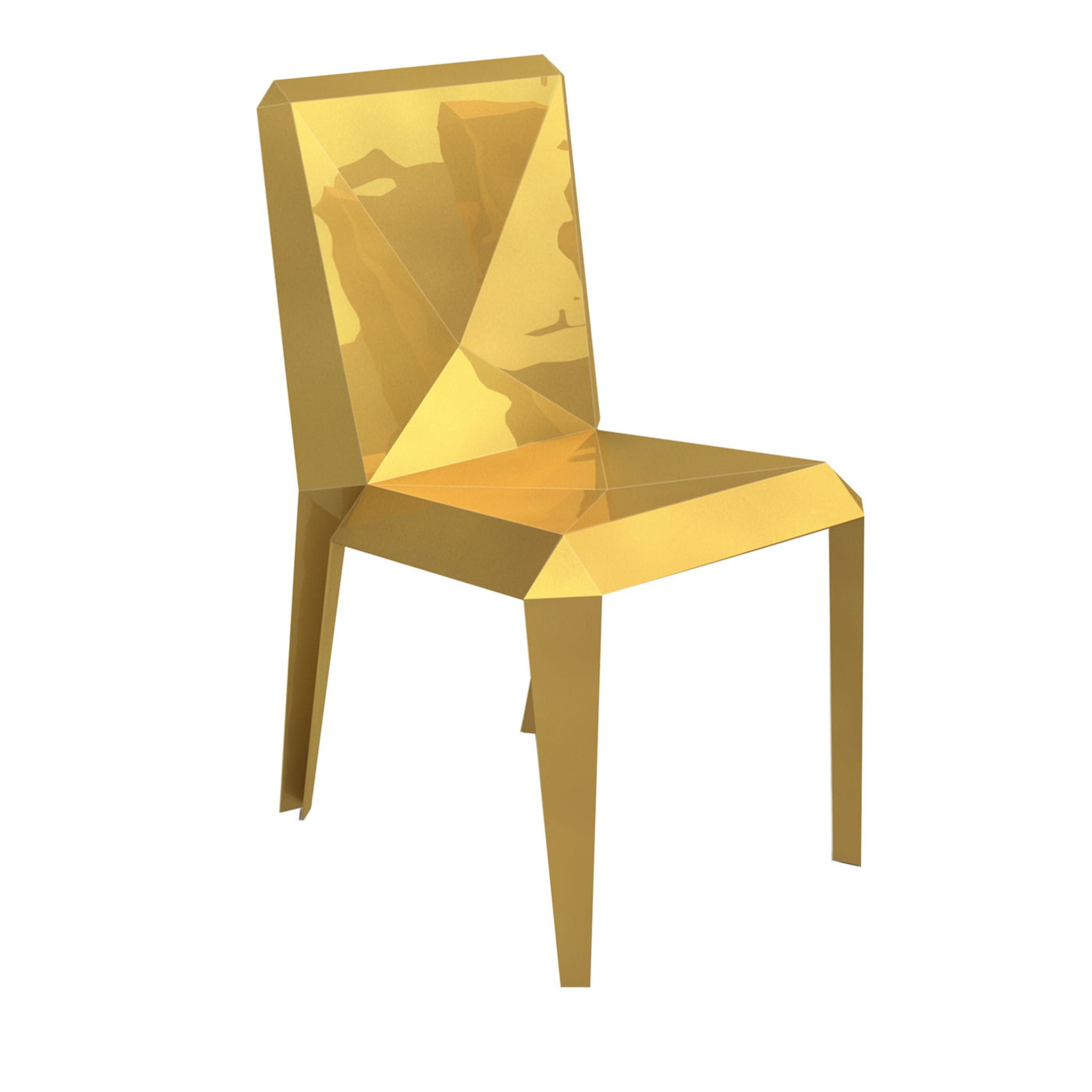 Lingotto Gold Chair by Garilab by Piter Perbellini - Main view
