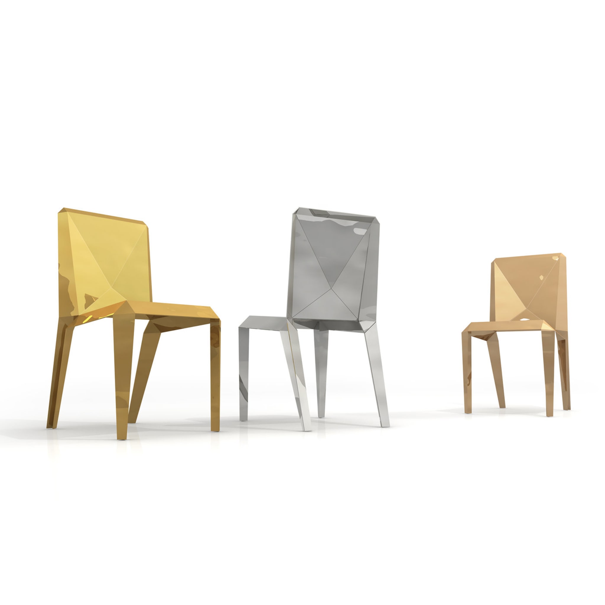 Lingotto Gold Chair by Garilab by Piter Perbellini - Alternative view 1