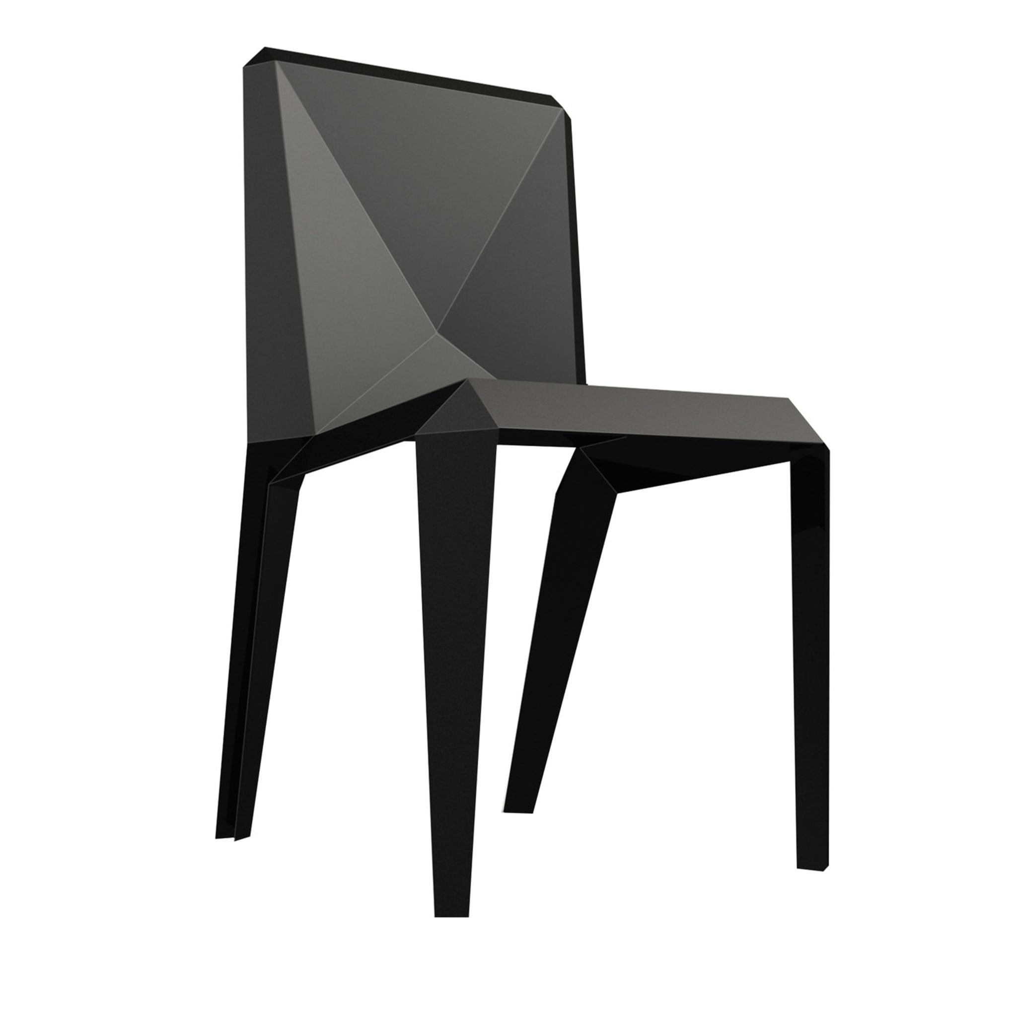 Lingotto Black Chair by Garilab by Piter Perbellini - Main view