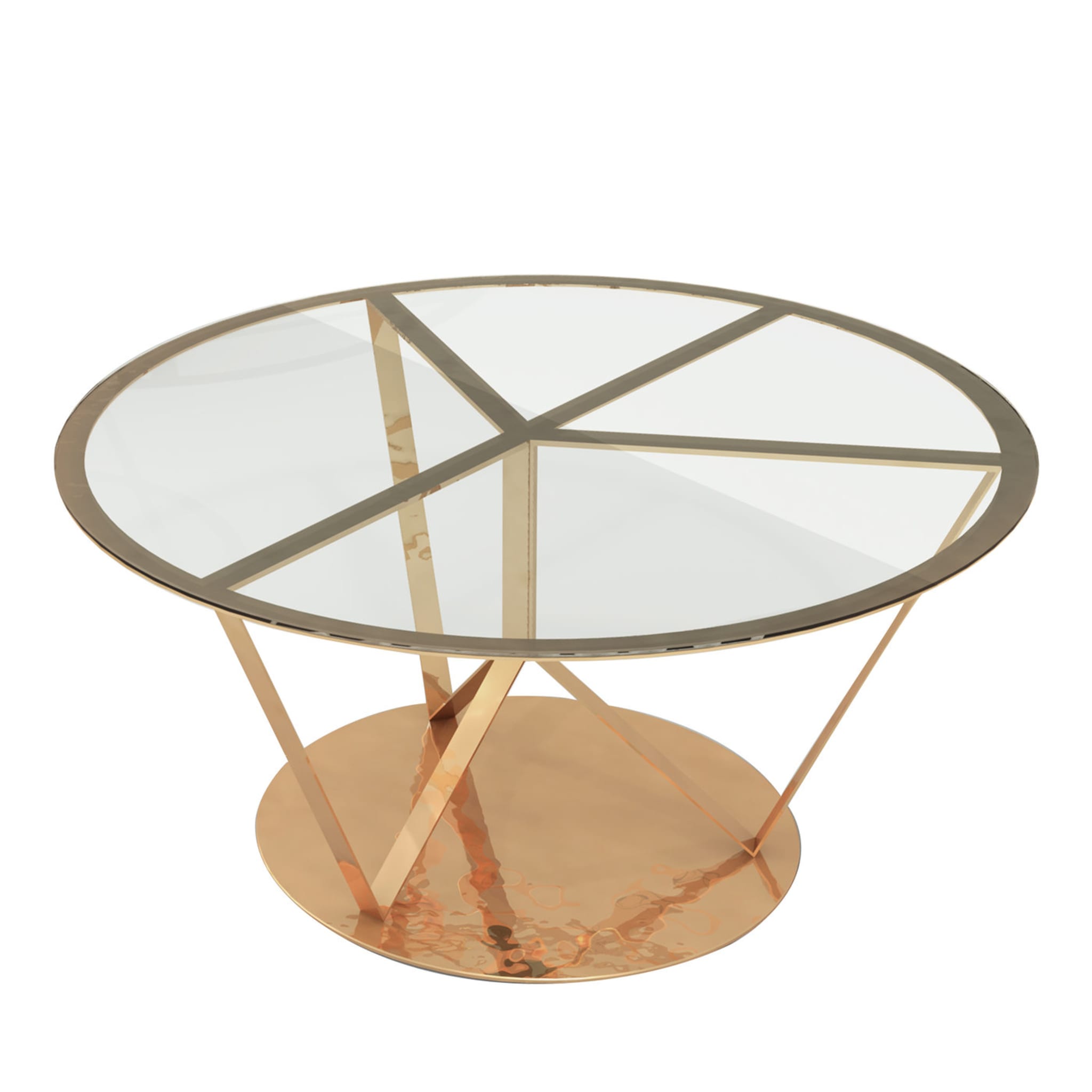Pace Pink Gold Table by Garilab by Piter Perbellini - Main view