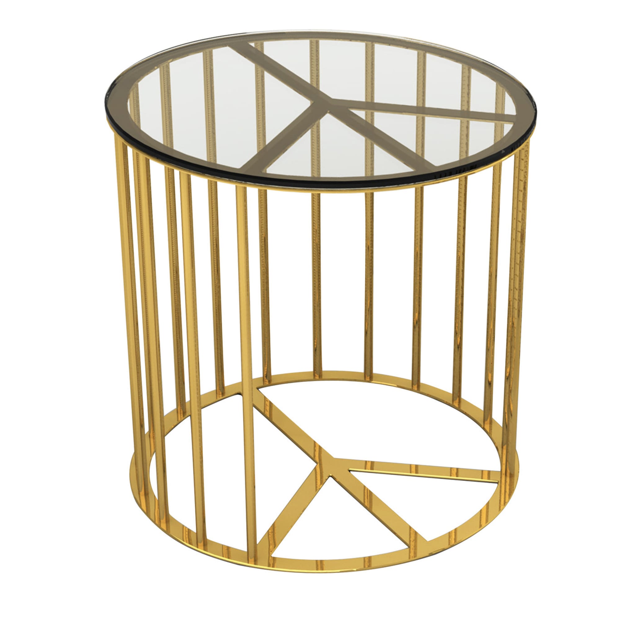 Pace Gold Side Table by Garilab by Piter Perbellini - Main view