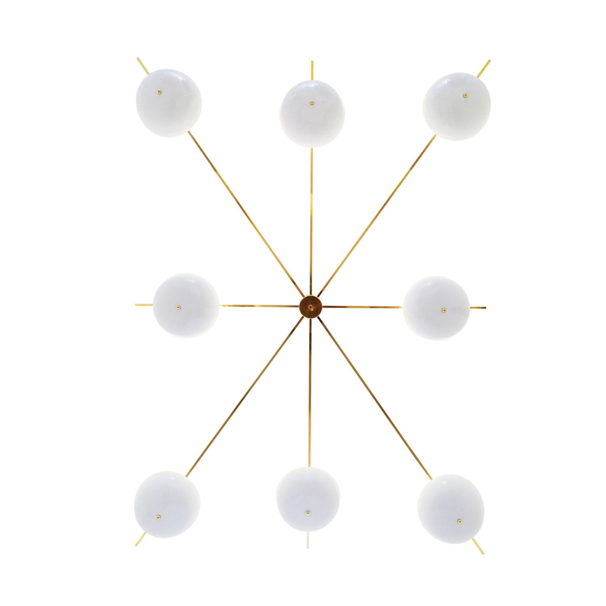 Champagne 8-Light Chandelier by Valentina Fontana - Main view